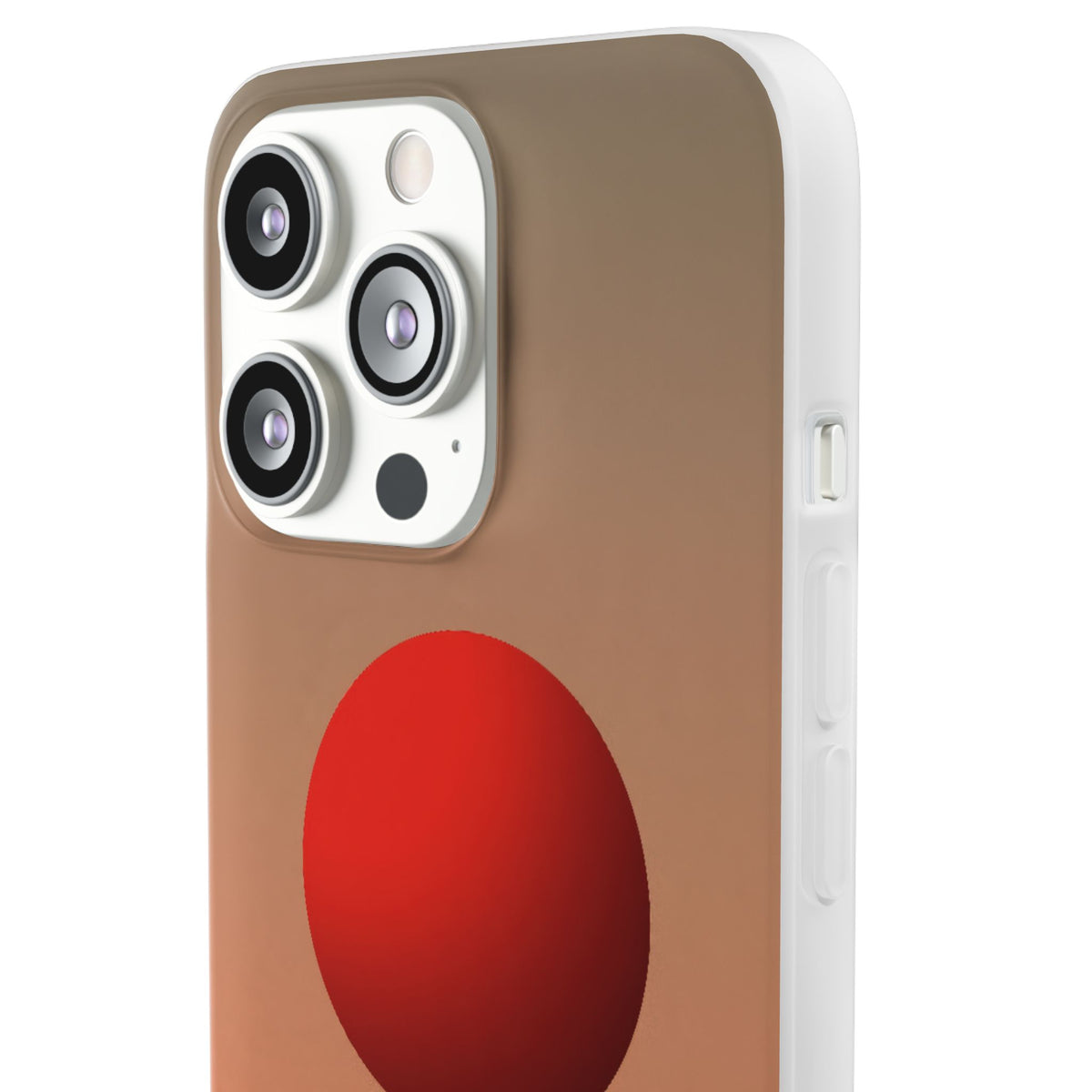 Crimson Sol Ridge · Lite Phone Case for iPhone · Red