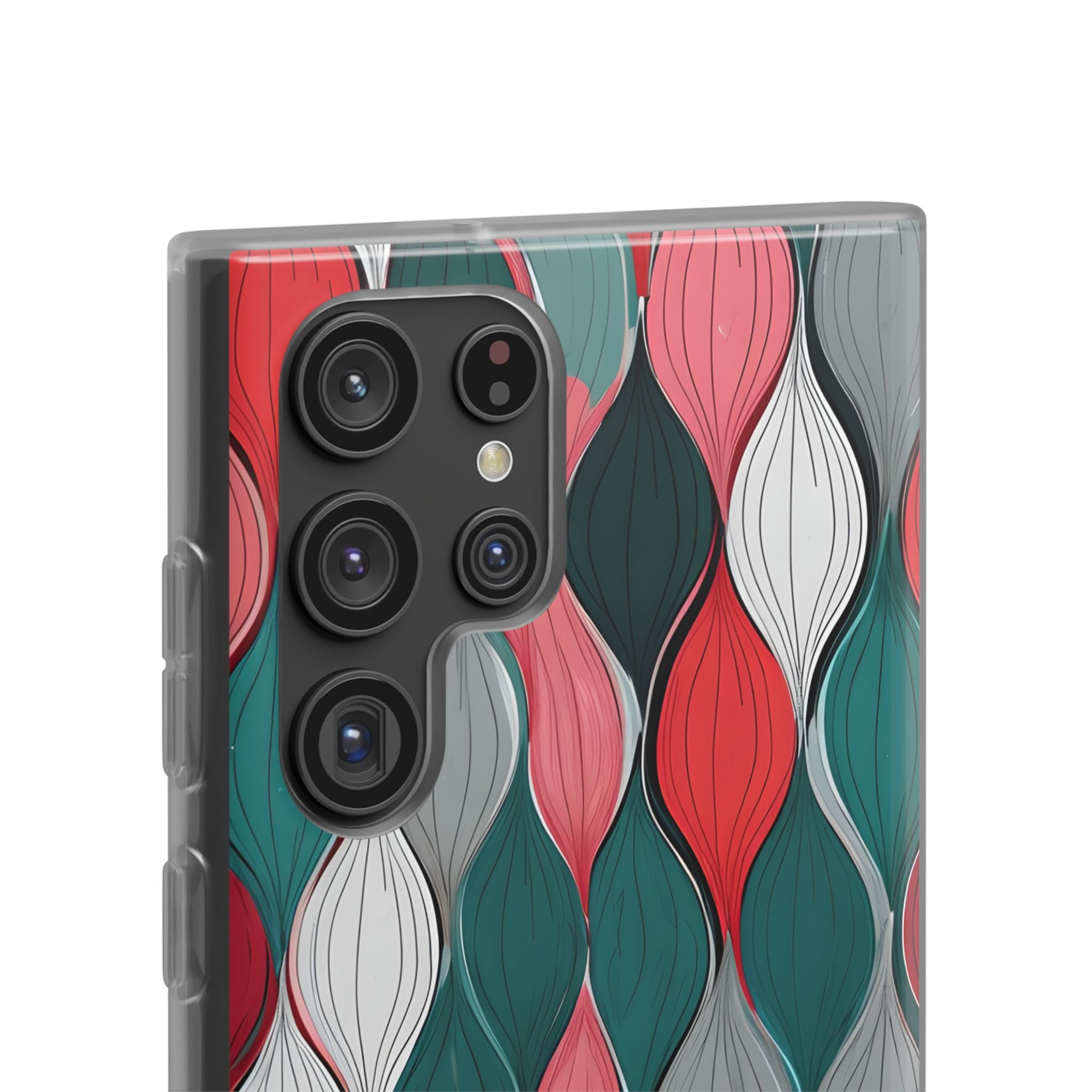 Slate Rose Ripple · Soft Phone Case for Samsung