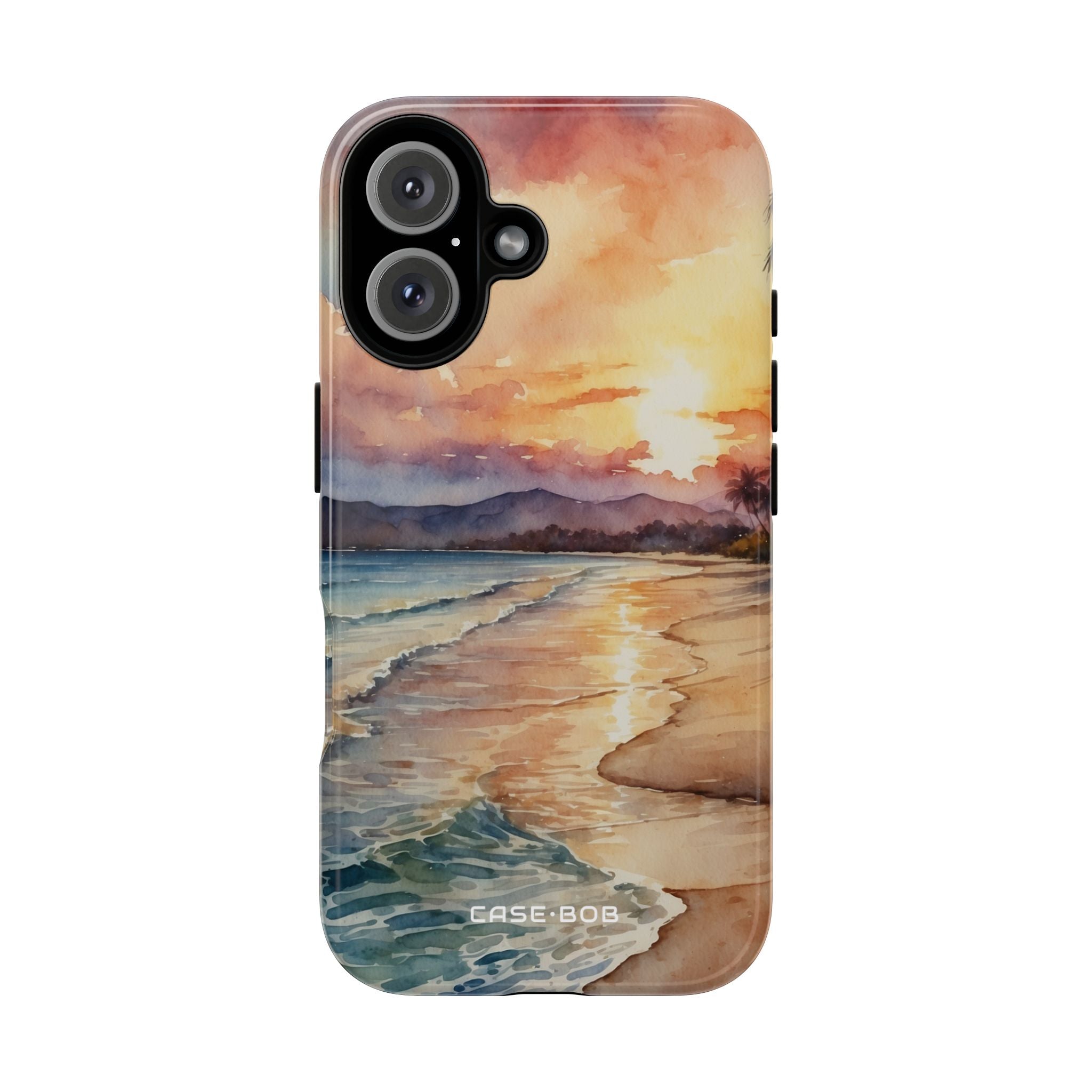 Sunset Reflection iPhone 16 Case - Tough