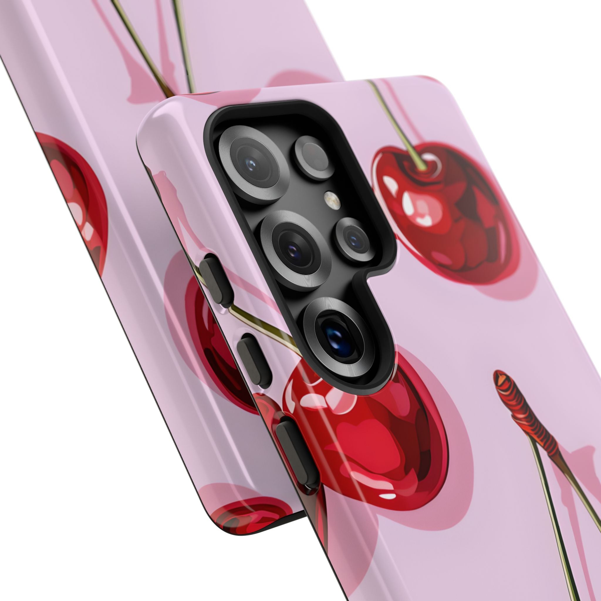 Glossy Cherry Burst Samsung S25 Ultra Case - Tough - CASE•BOB