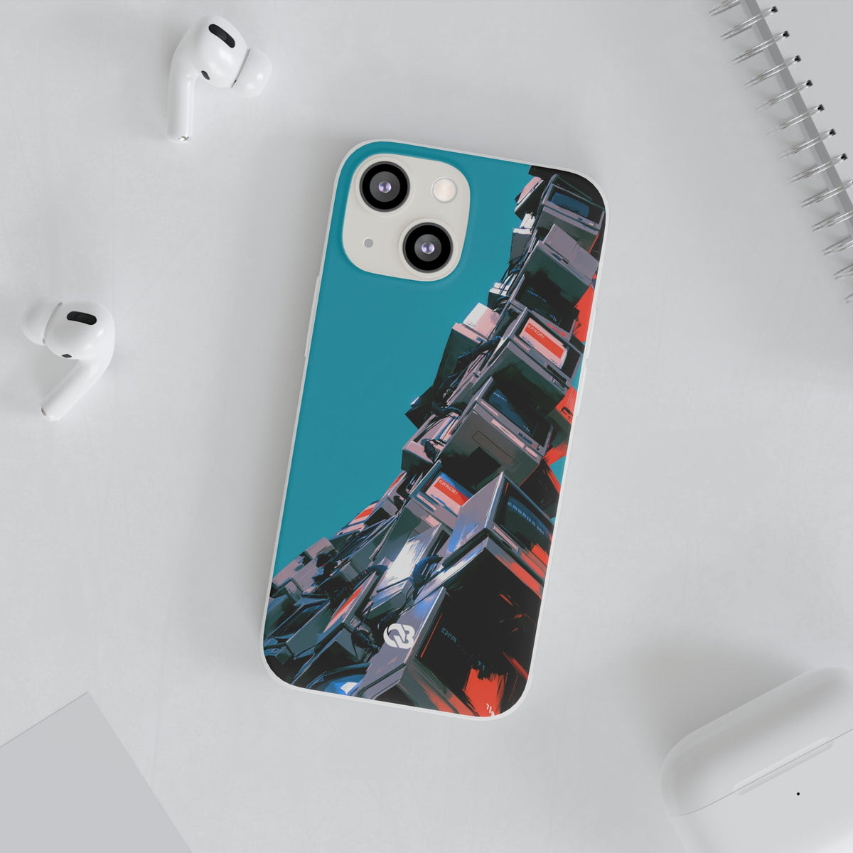System Error Spire · Lite Phone Case for iPhone · Teal