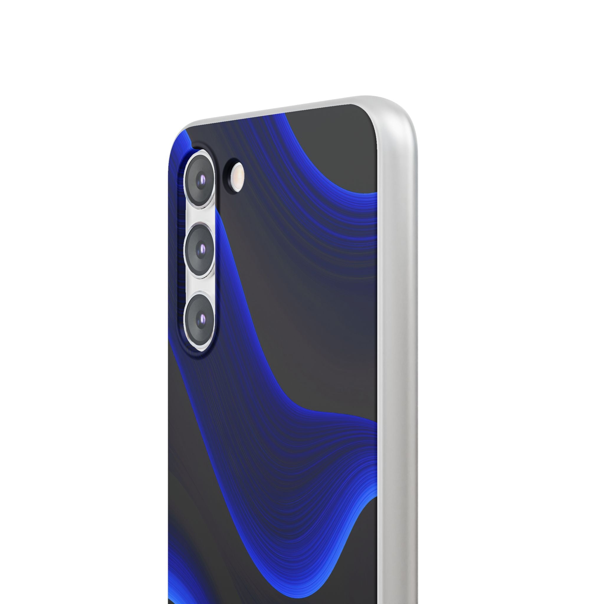 Blue Lite Phone Case for Samsung - Electric Cobalt Flow