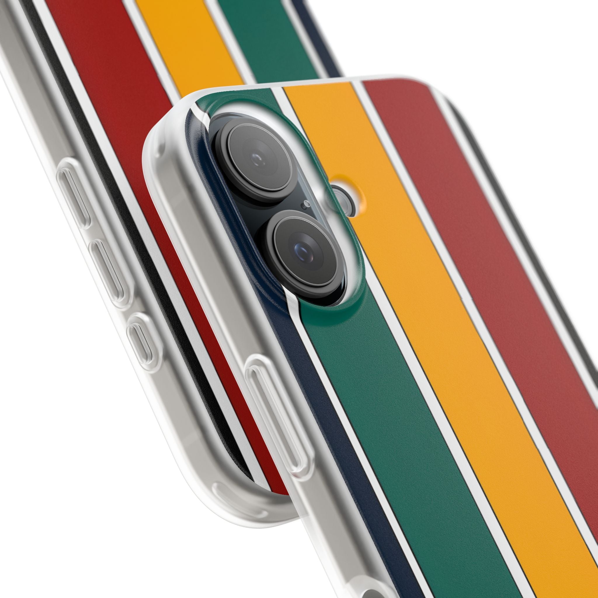 Retro Racing Bars · Soft Phone Case for iPhone