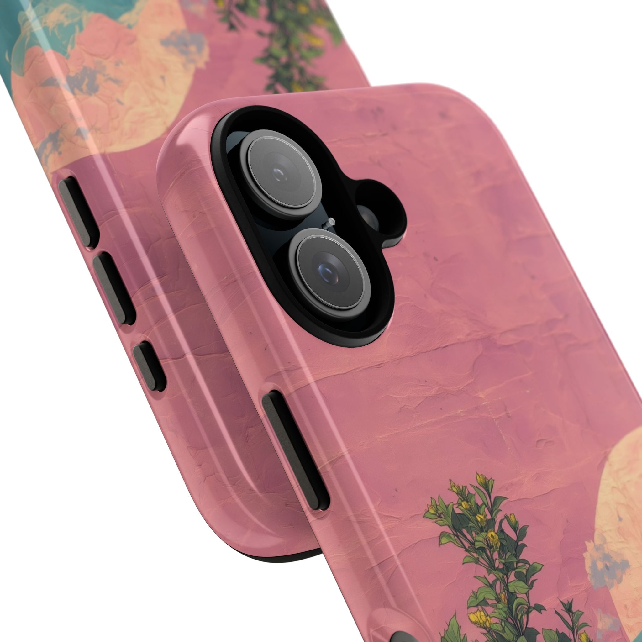 Lunar Pastel Bloom · Coque de téléphone Tough pour iPhone