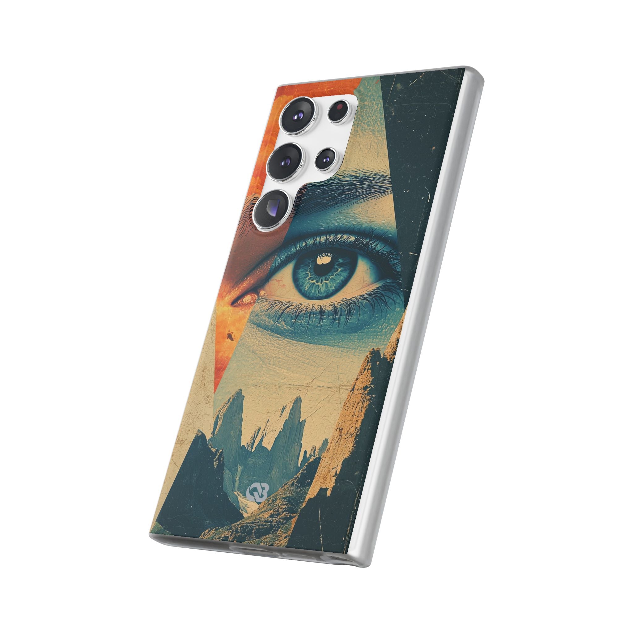 Fragmented Peak Gaze · Coque de téléphone Soft pour Samsung