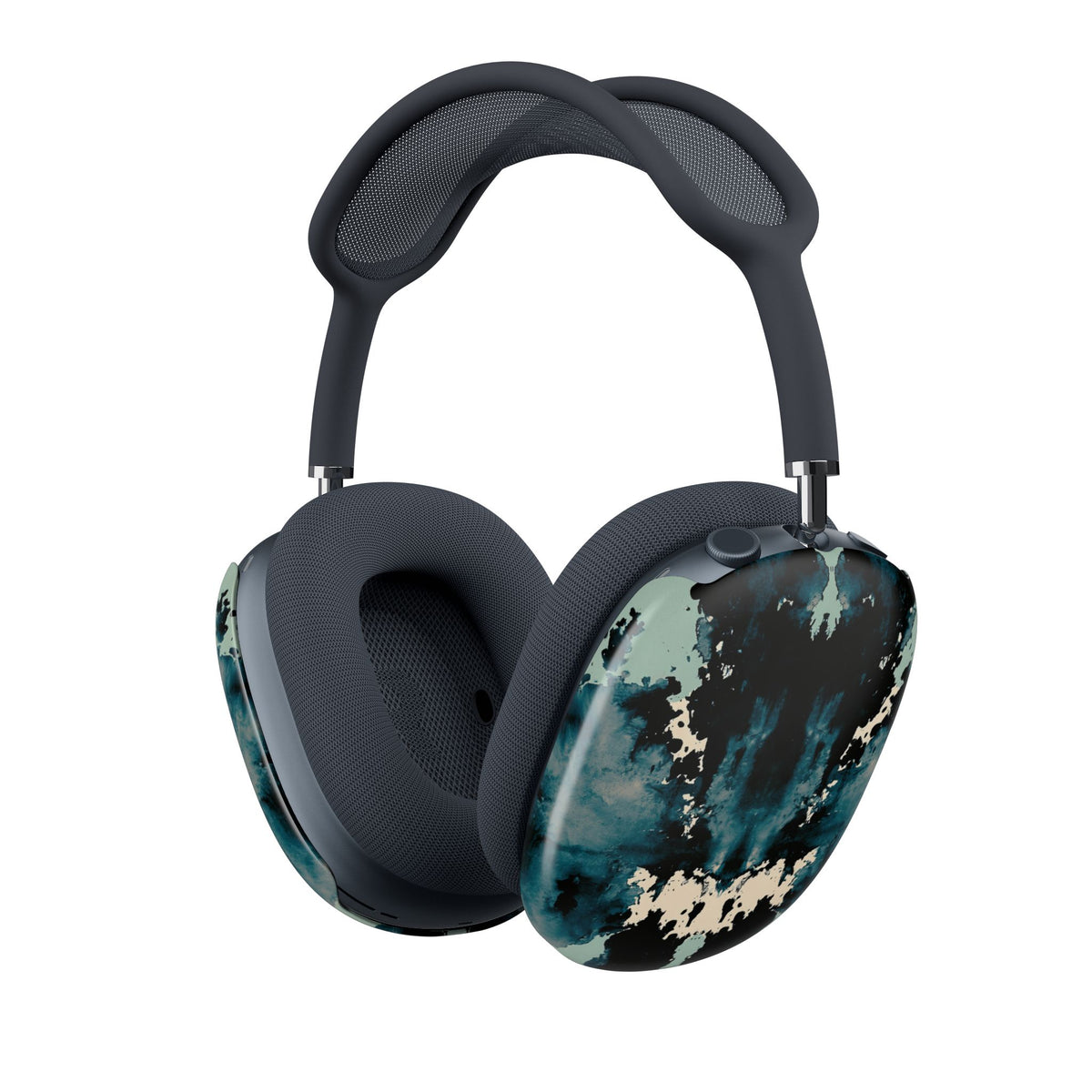 Rorschach Ink Void · Hard Case for AirPods Max · Black