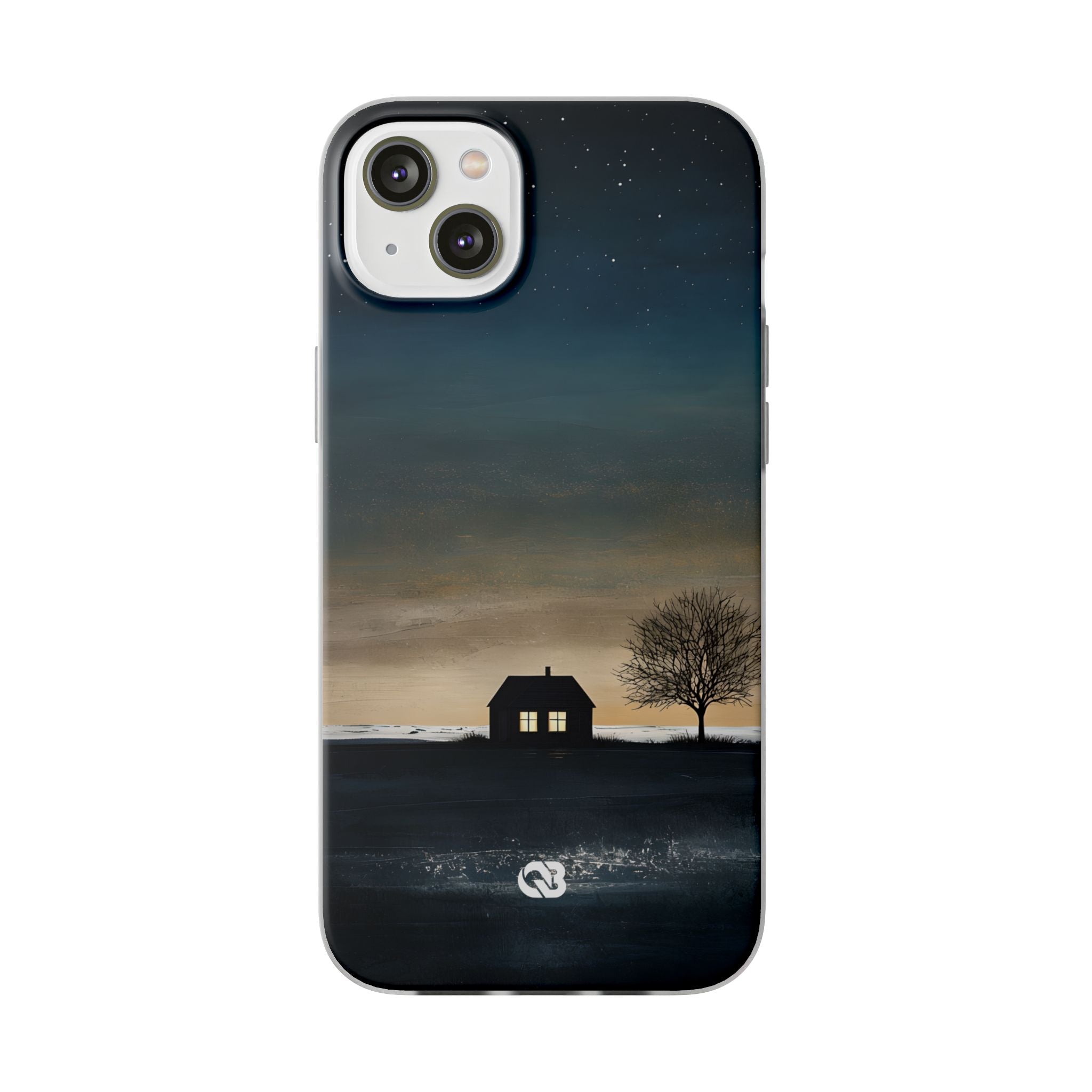 Midnight Cabin Glow · Soft Phone Case for iPhone