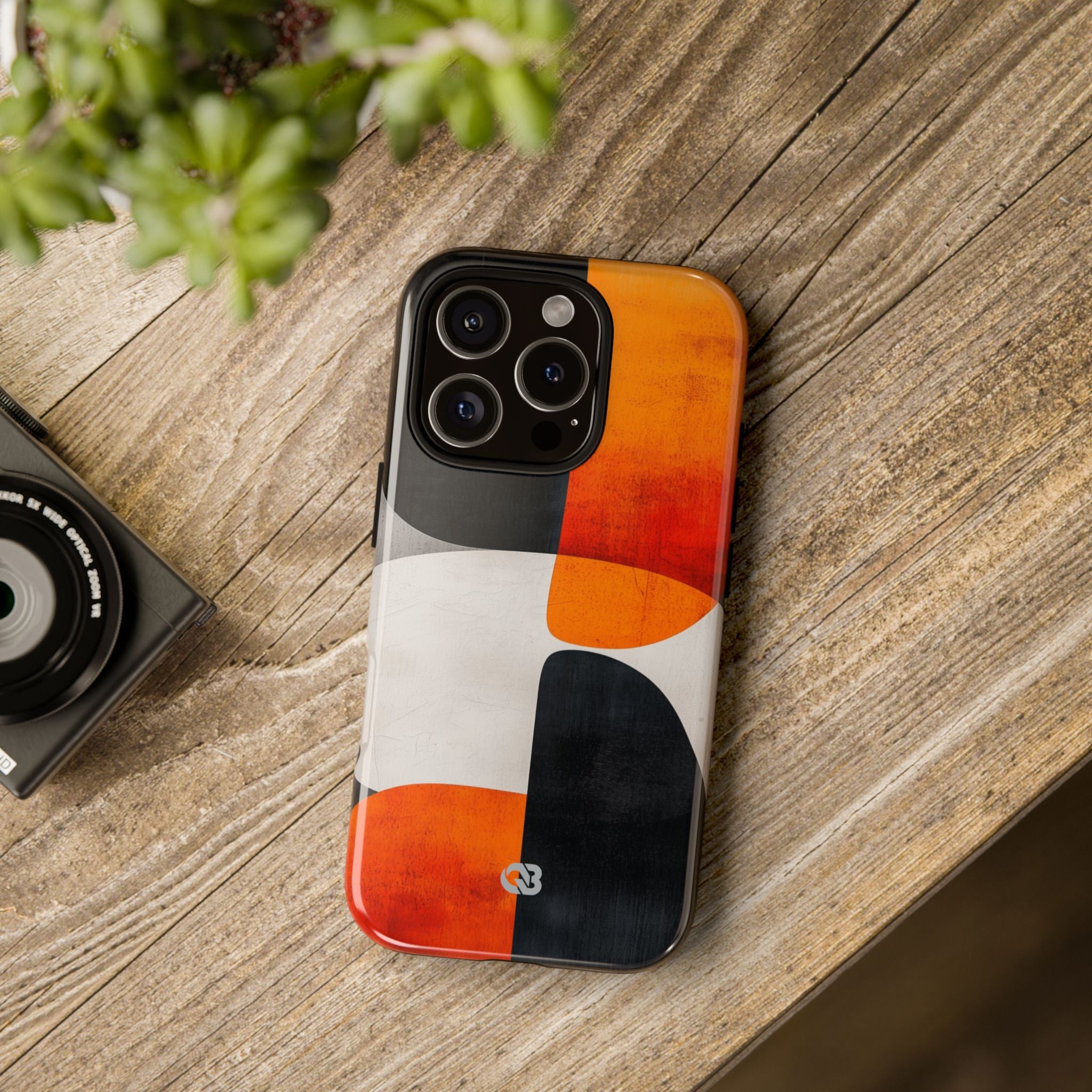 Burnt Amber Flow · Tough Phone Case for iPhone