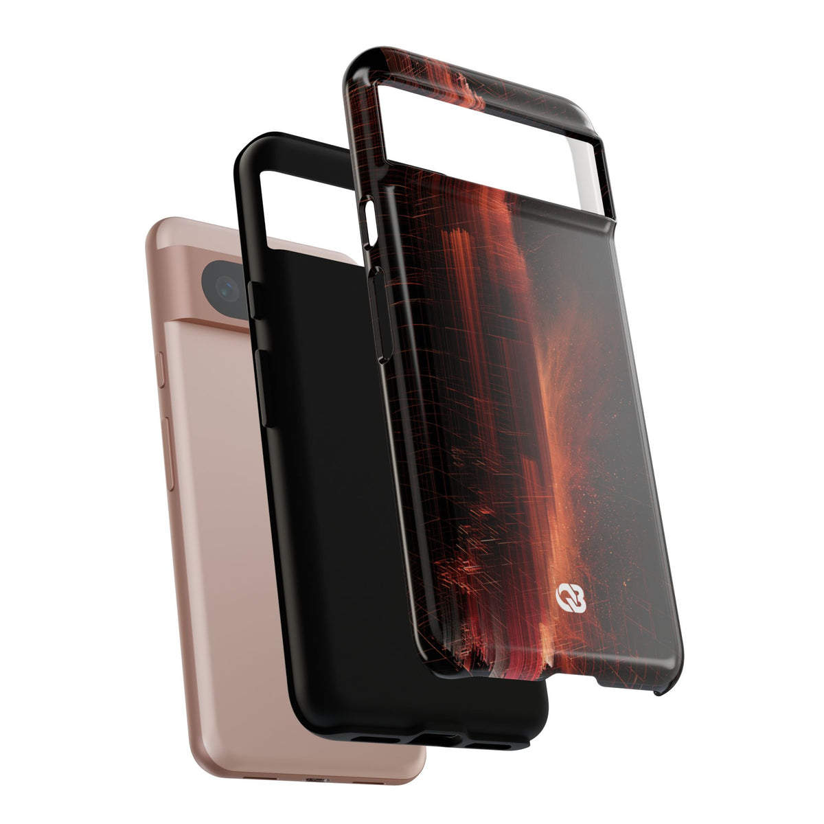 Luminous Monolith · Tough Phone Case for Pixel · Black