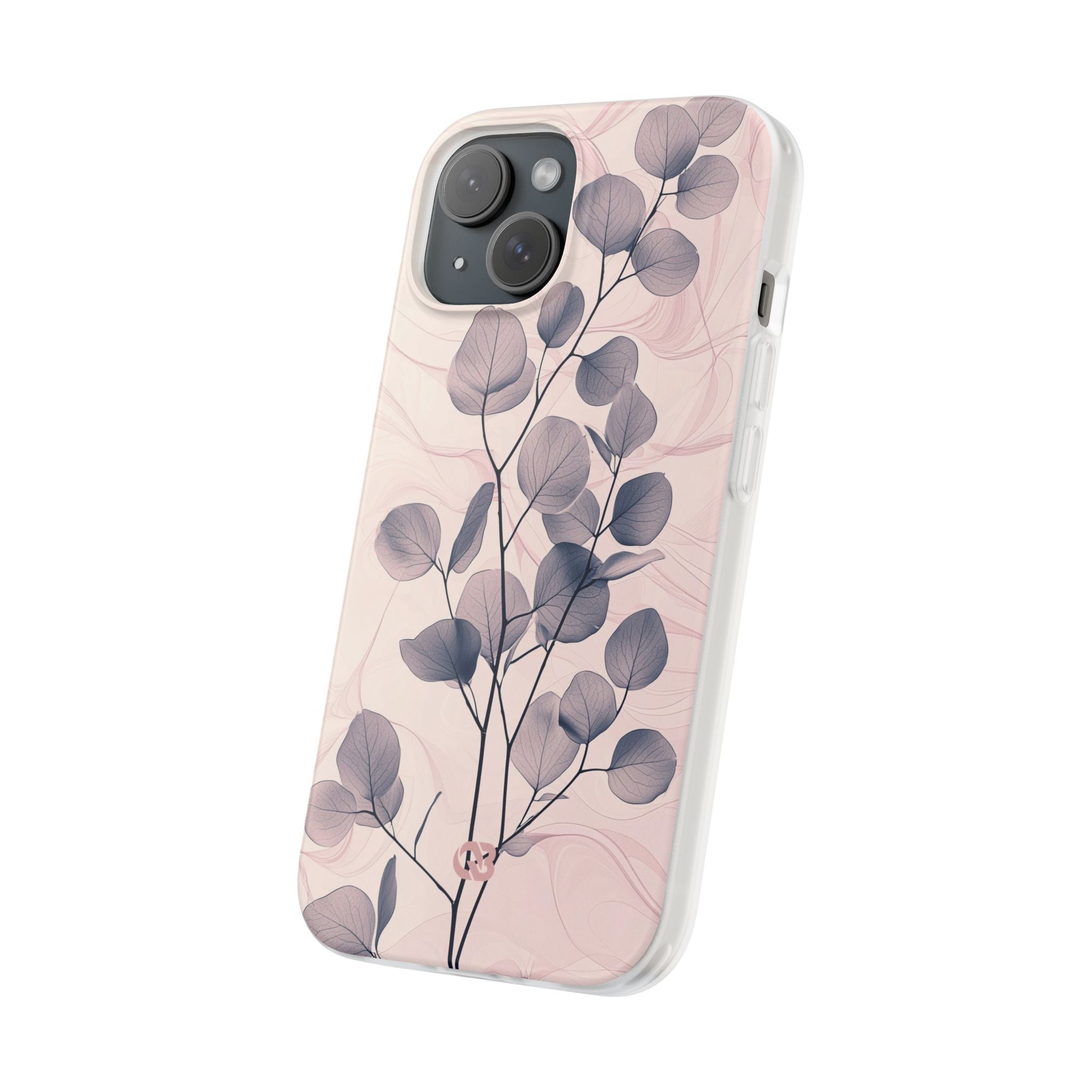 Ethereal Indigo Eucalyptus · Soft Phone Case for iPhone