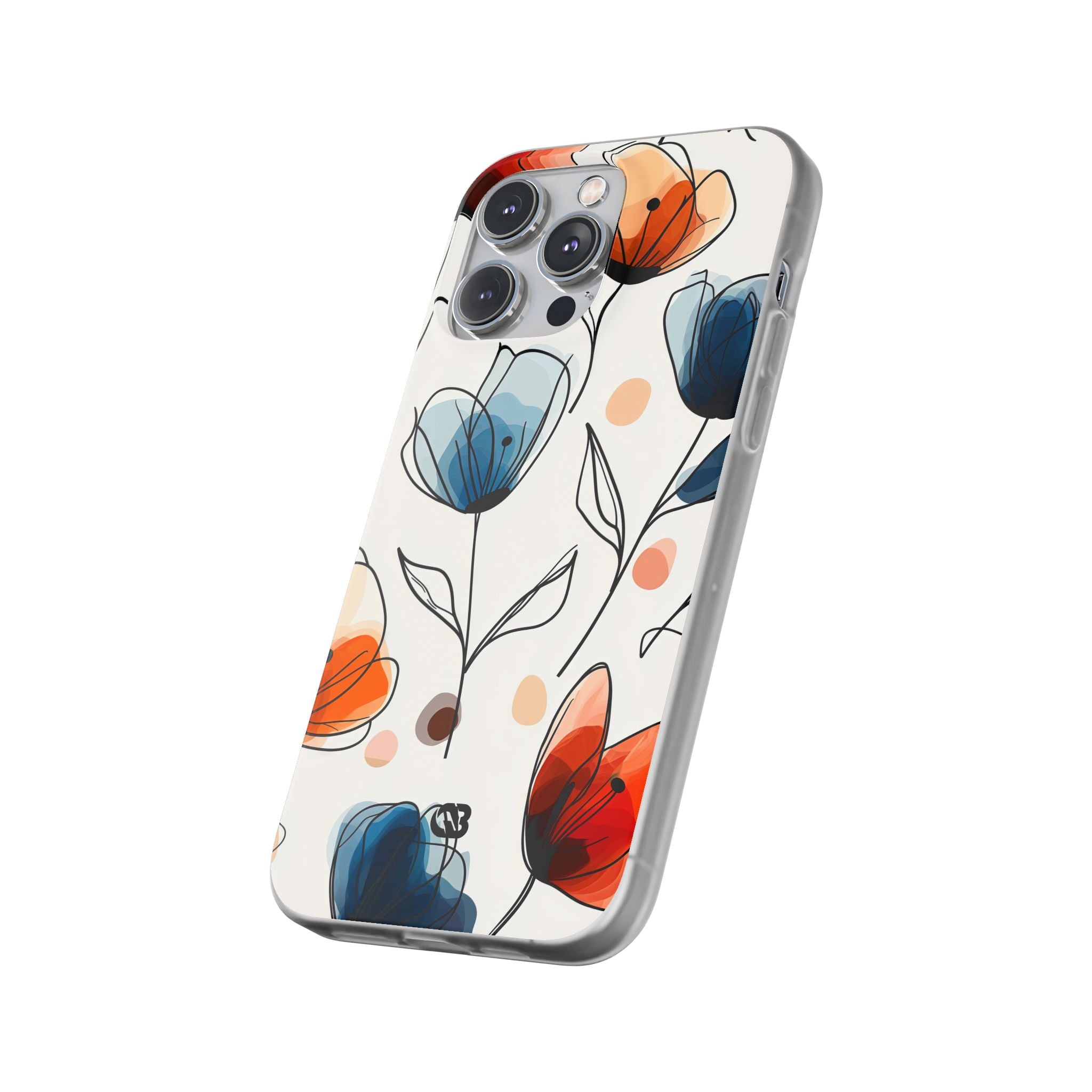 Ink Watercolor Tulips · Soft