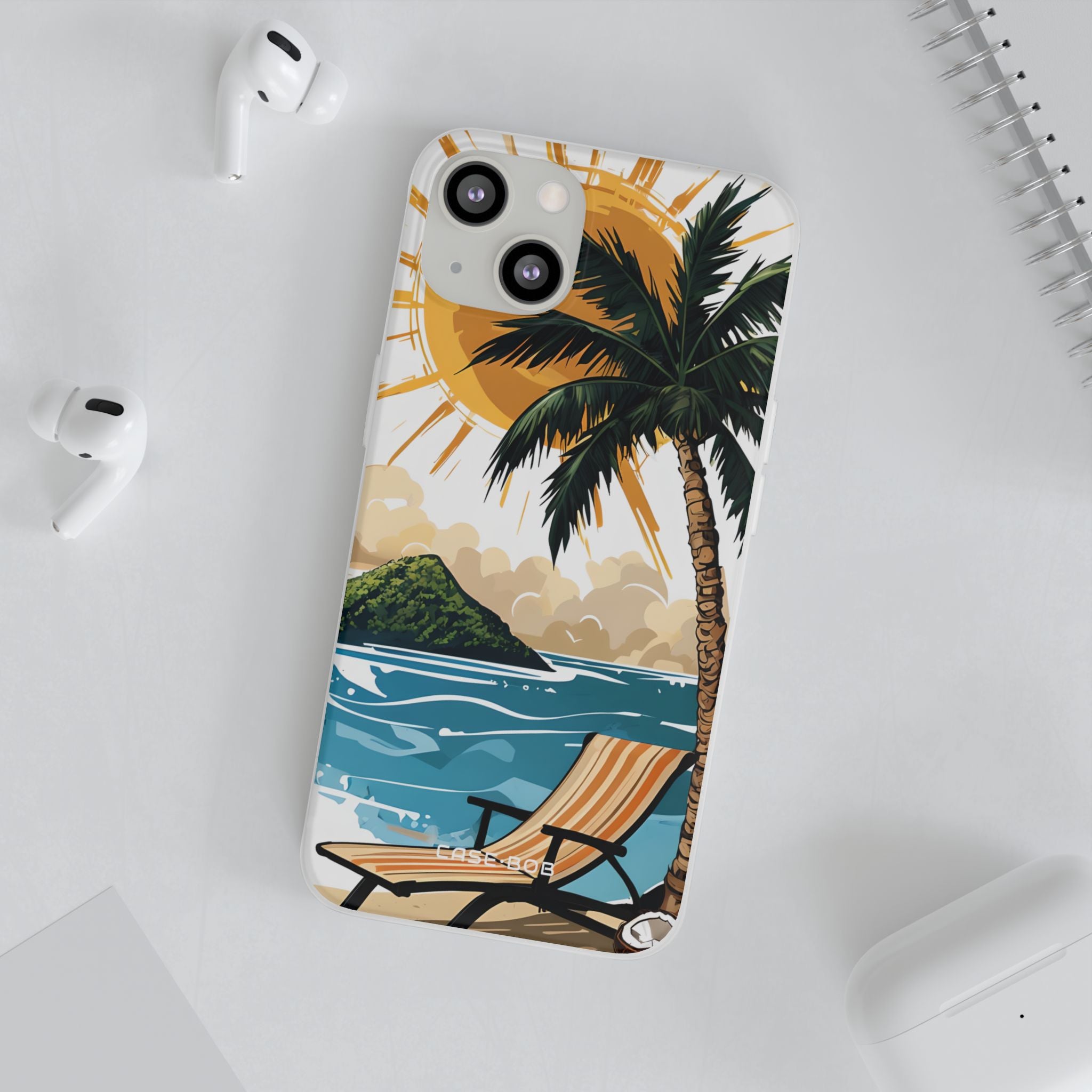 Sunny Palm Breeze iPhone 13 - Soft