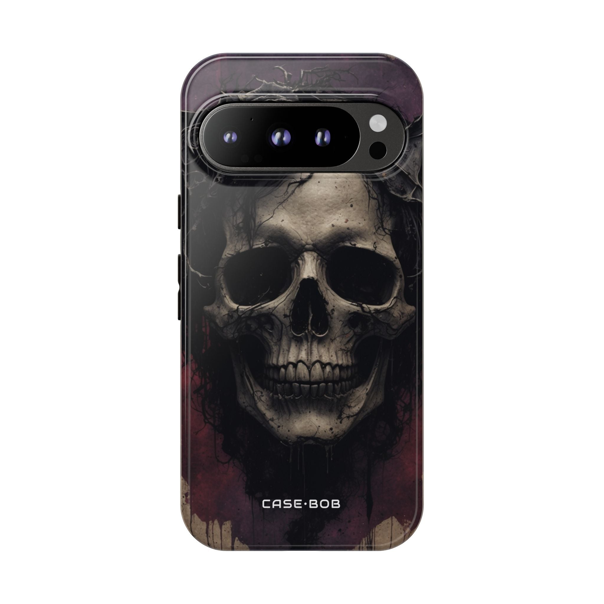 Gothic Totenkopf Krone Google Pixel 9 Pro Case - Tough
