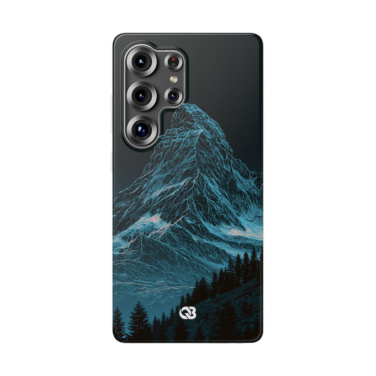 Glacial Alpine Peak · Lite Phone Case for Samsung · Blue