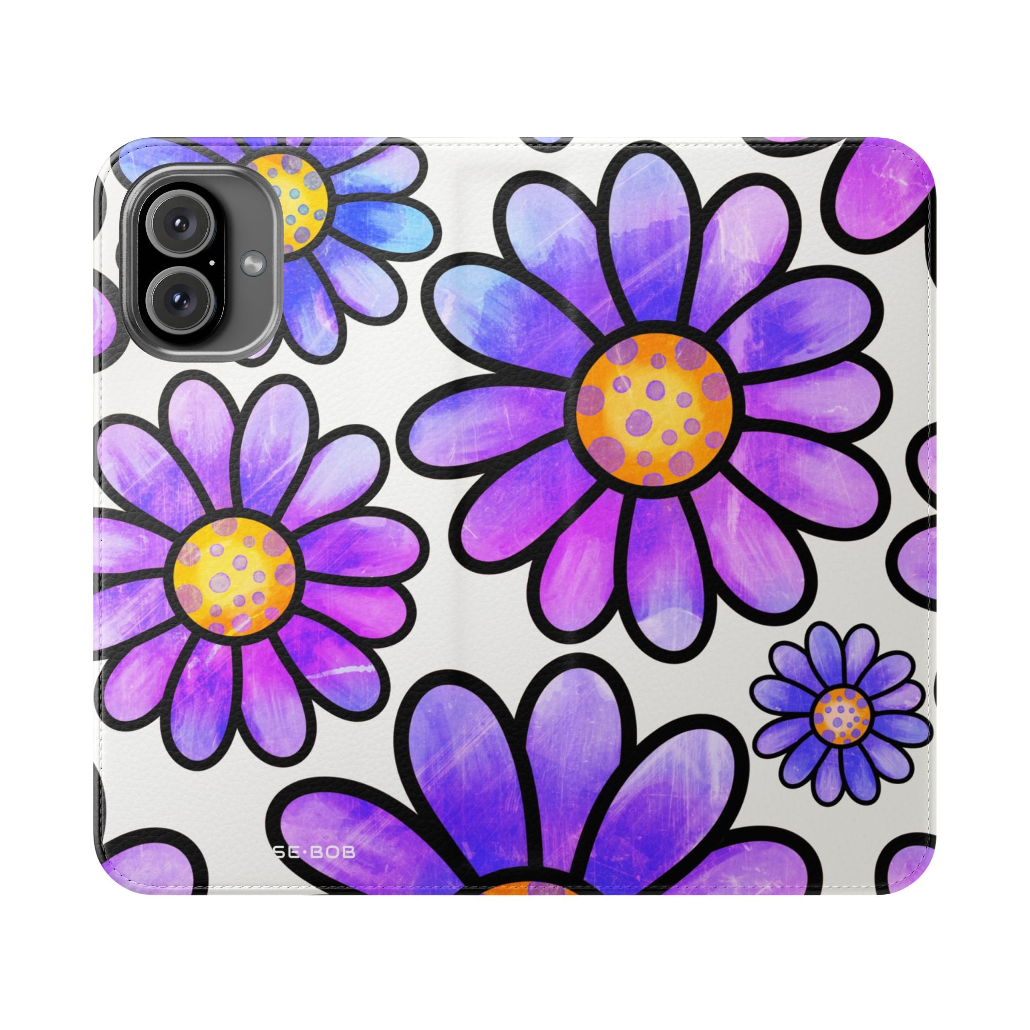 Polka Dot Blossoms - iPhone 16 Plus Case - Wallet