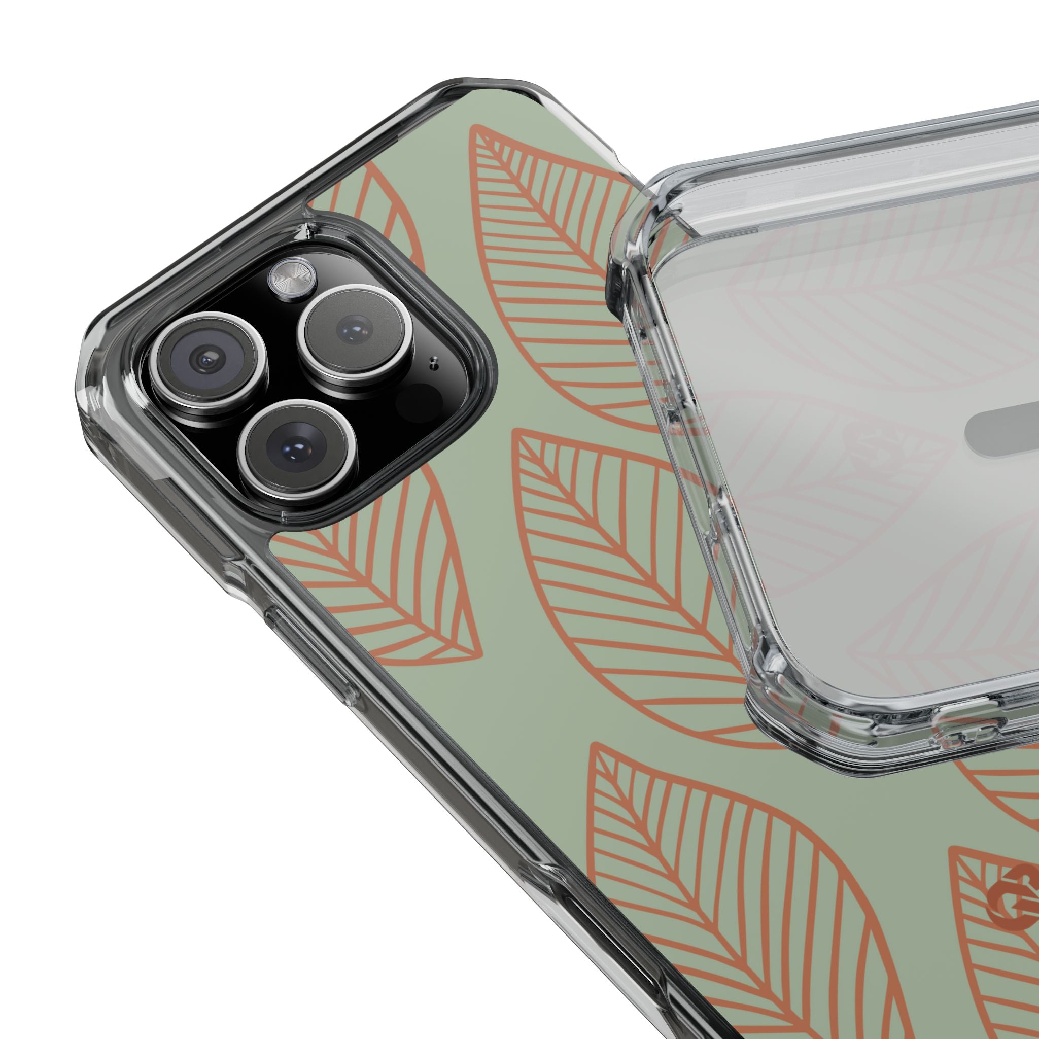 Sage Earth Leaves · Impact Telefoncover for iPhone · Magsafe