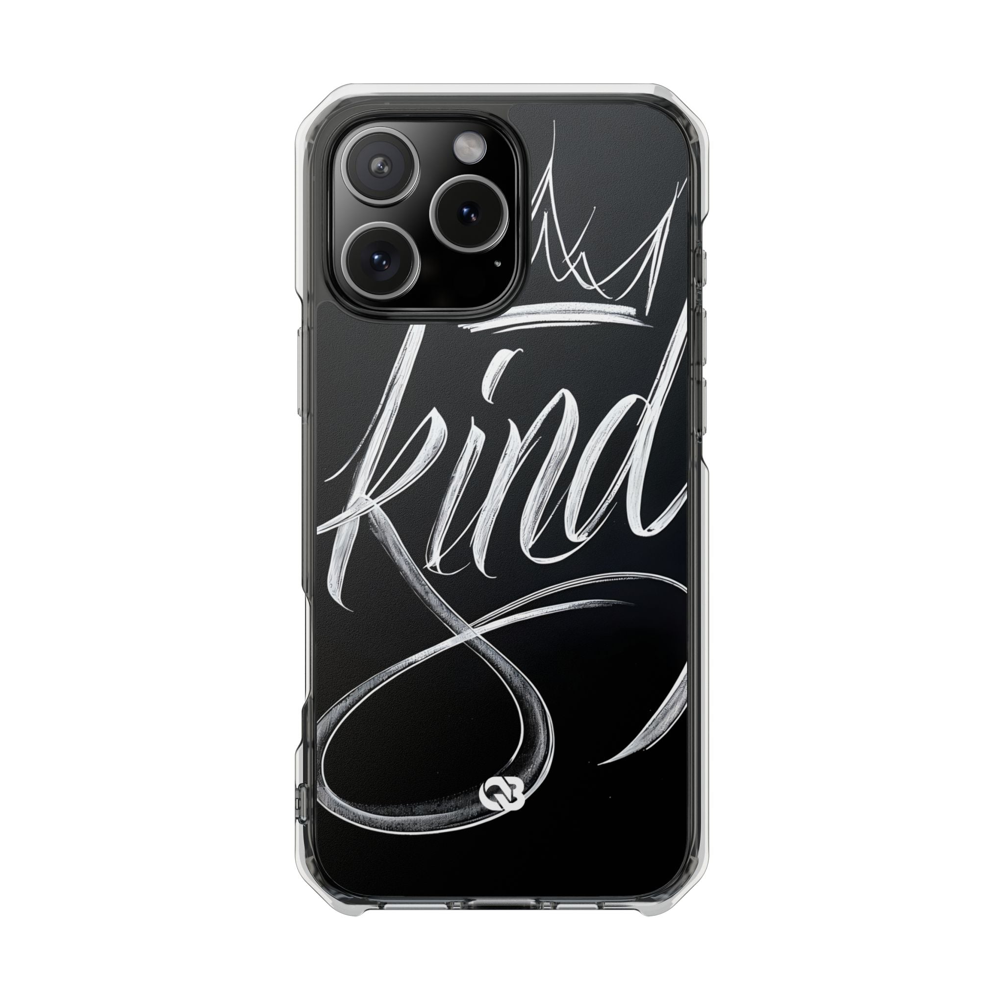 Noir Crown Script · Impact Phone Case for iPhone · Magsafe