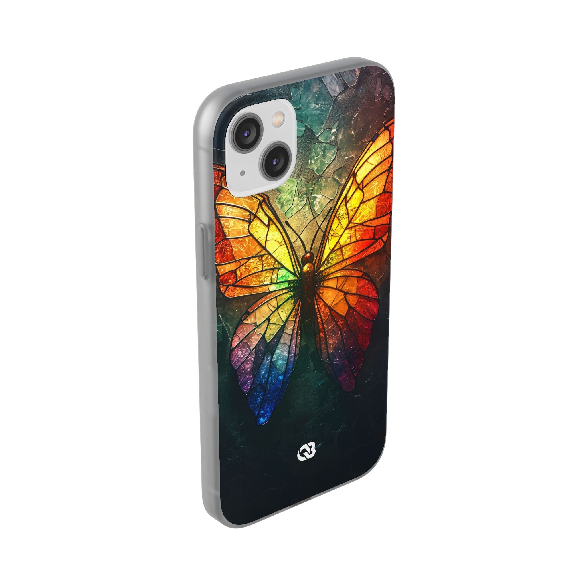 Shattered Prism Butterfly · Soft Phone Case for iPhone