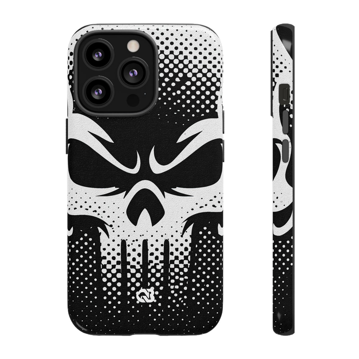 Phantom Halftone · Tough Phone Case for iPhone · Black