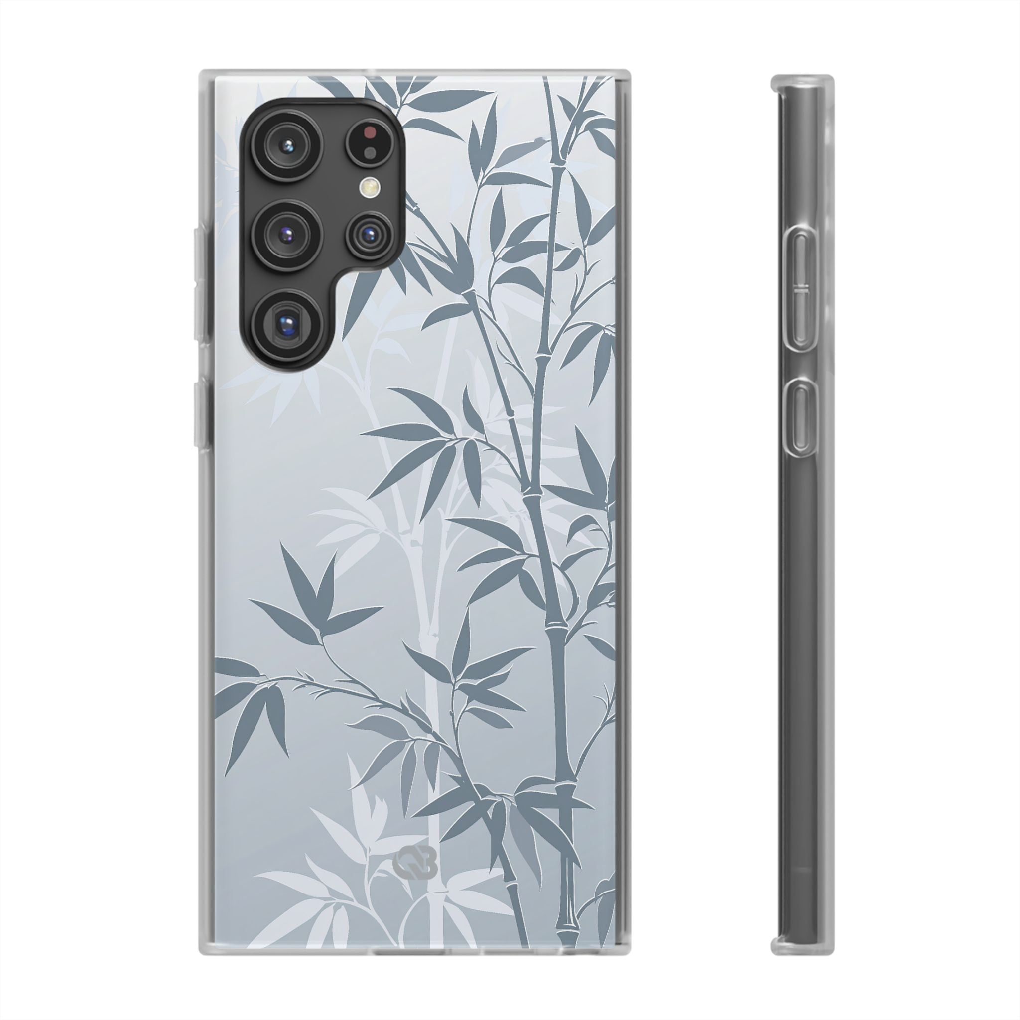 Blue Lite Phone Case for Samsung - Slate Bamboo Shadow