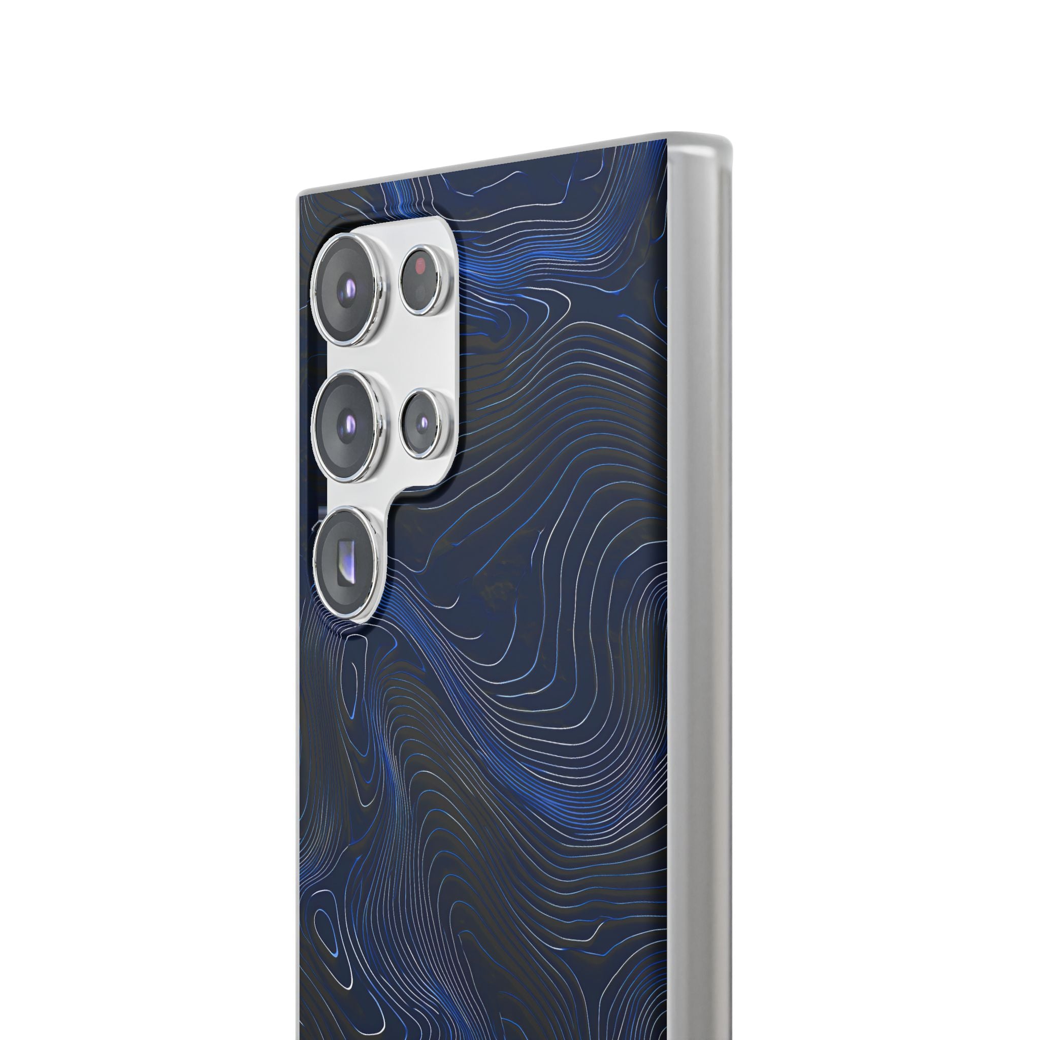 Blue Lite Phone Case for Samsung - Cobalt Contour Ridge