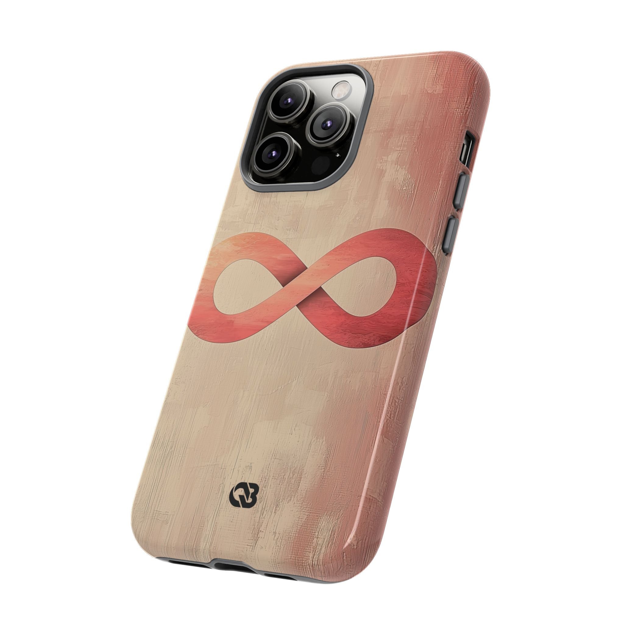 Terracotta Infinity Stroke · Tough Phone Case for iPhone