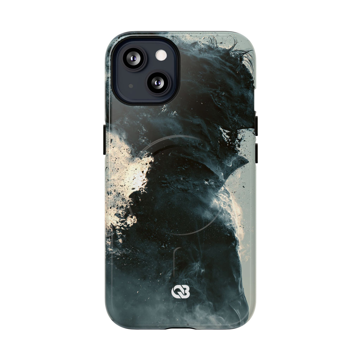 Ashen Dissolution · Tough 2.0 Magnetic Phone Case for iPhone · Black