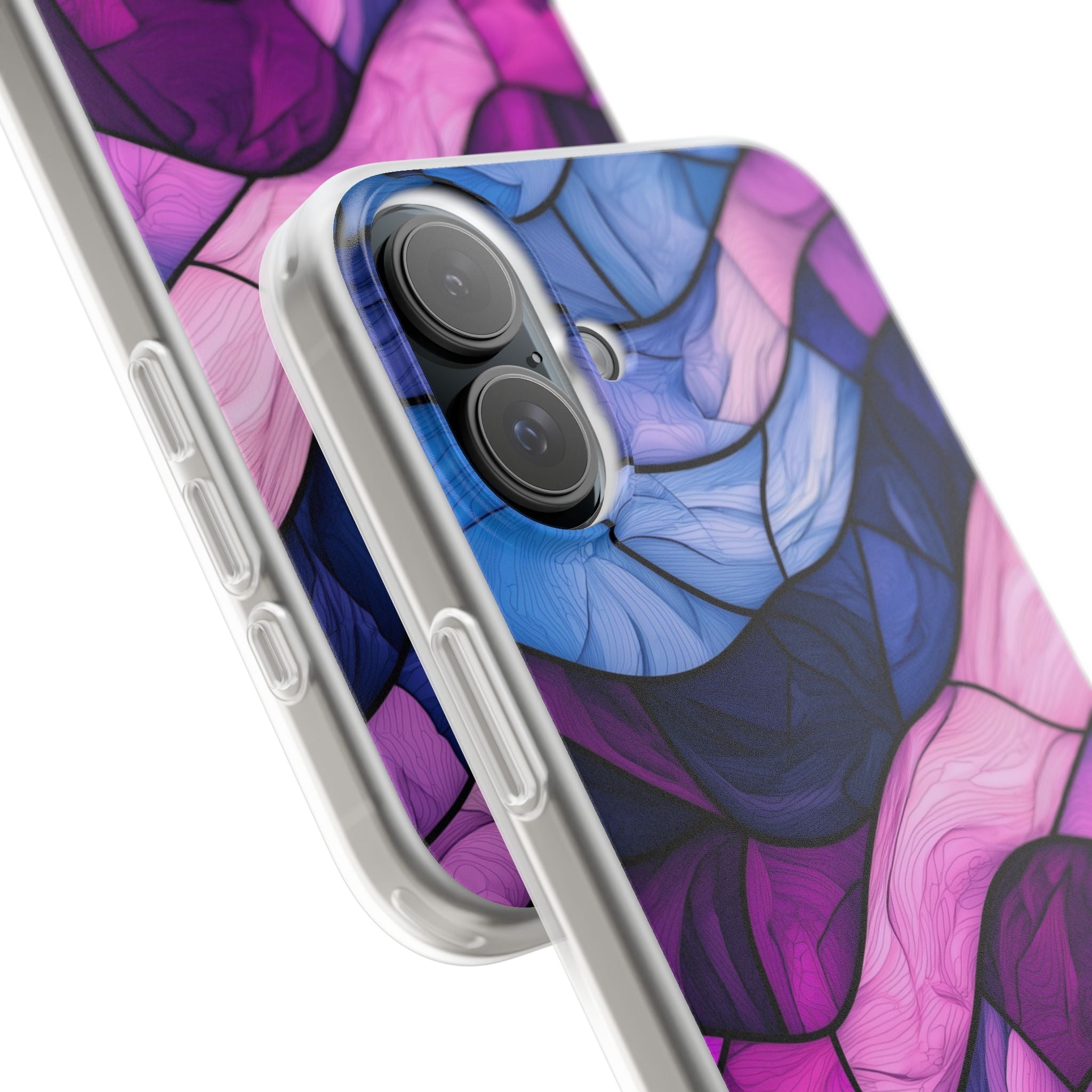 Wavelike Glow iPhone 16 Plus Case - Soft