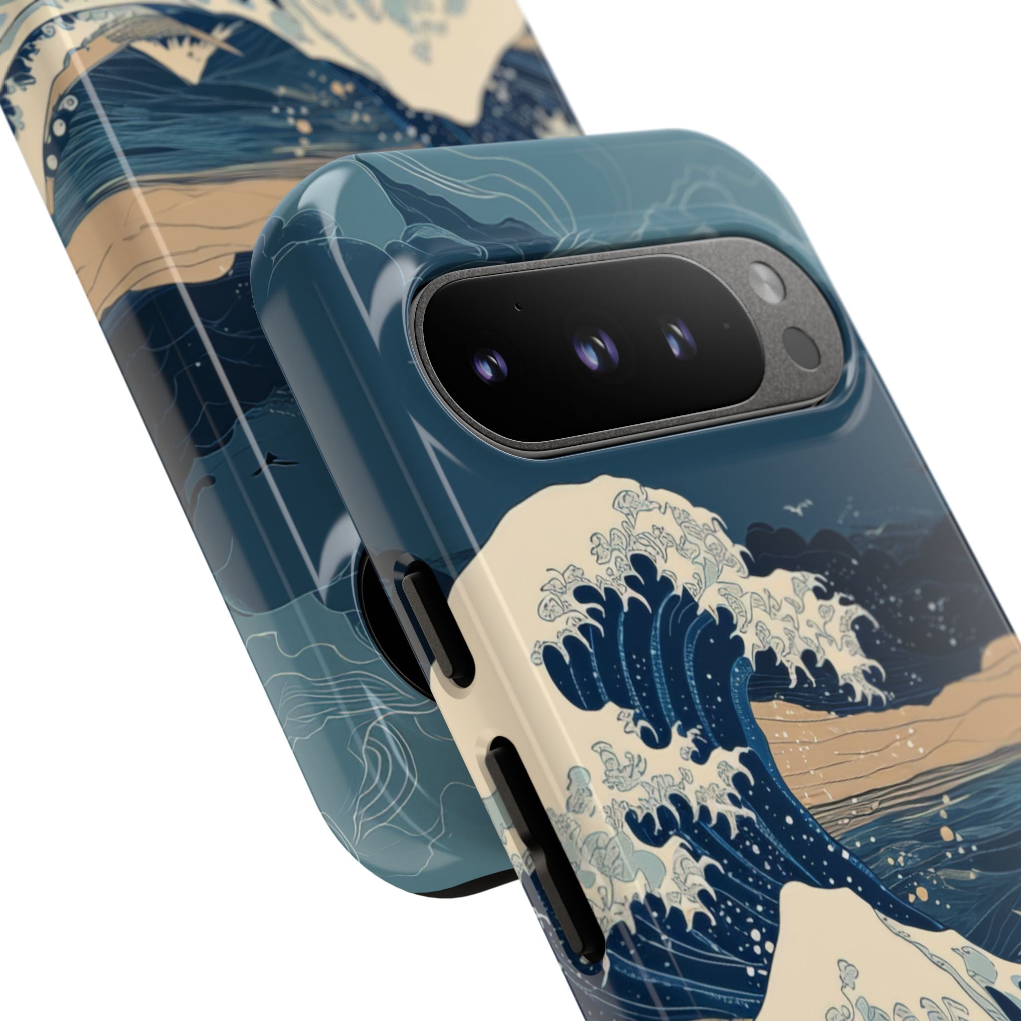 Cresting Blue Wave Google Pixel 9 Pro Case - Tough