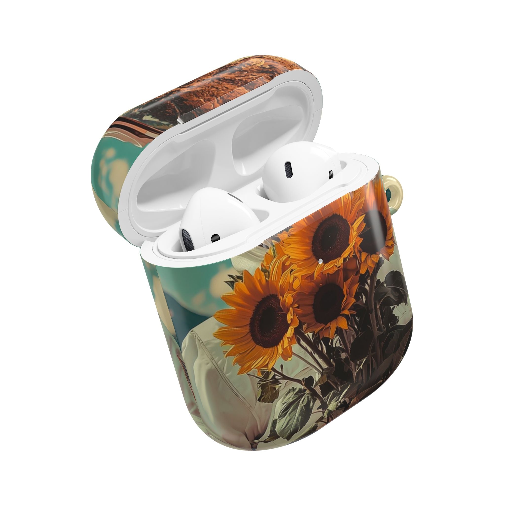Sunflower Astronaut - AirPods Case