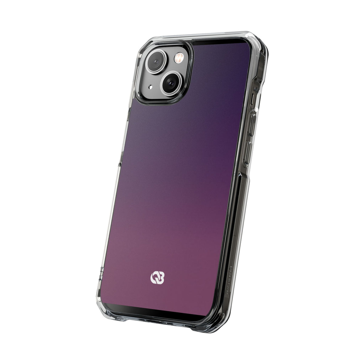 Velvet Dusk · Clear Impact Magnetic Phone Case for iPhone · Purple