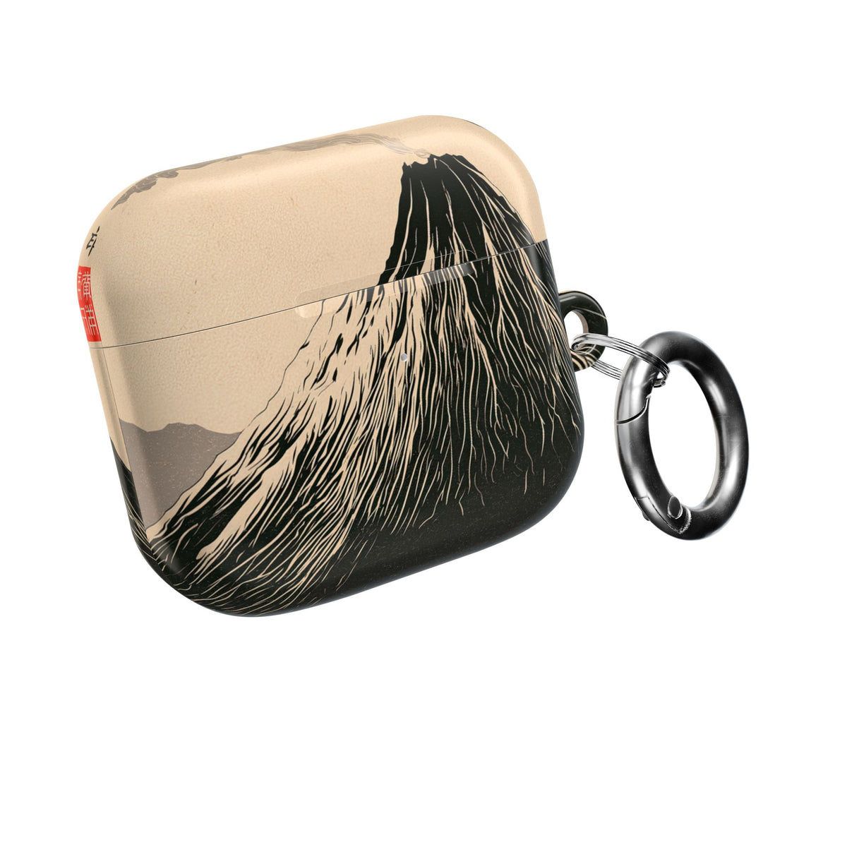 Fuji Summit · Hard Case for AirPods & AirPods Pro · Beige