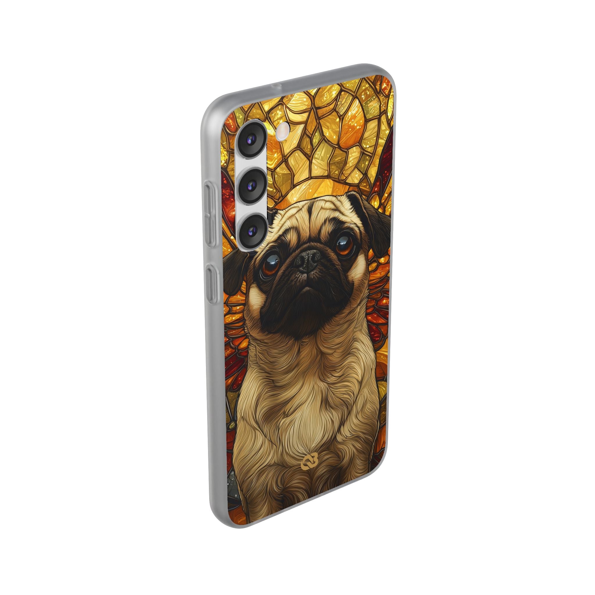 Amber Pug Divinity · Soft Phone Case for Samsung