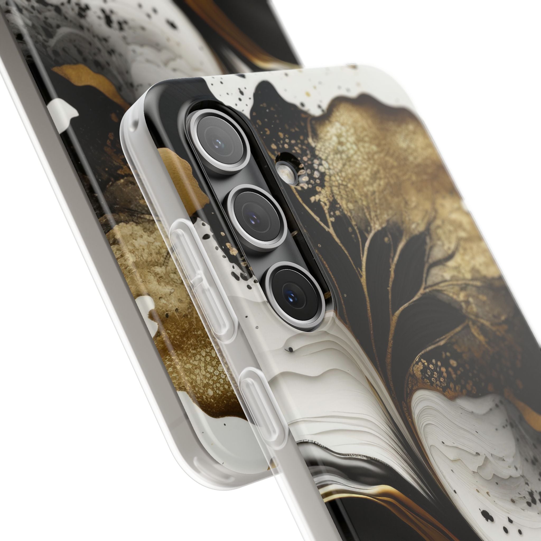 Molten Onyx Gold · Soft Handyhülle für Samsung