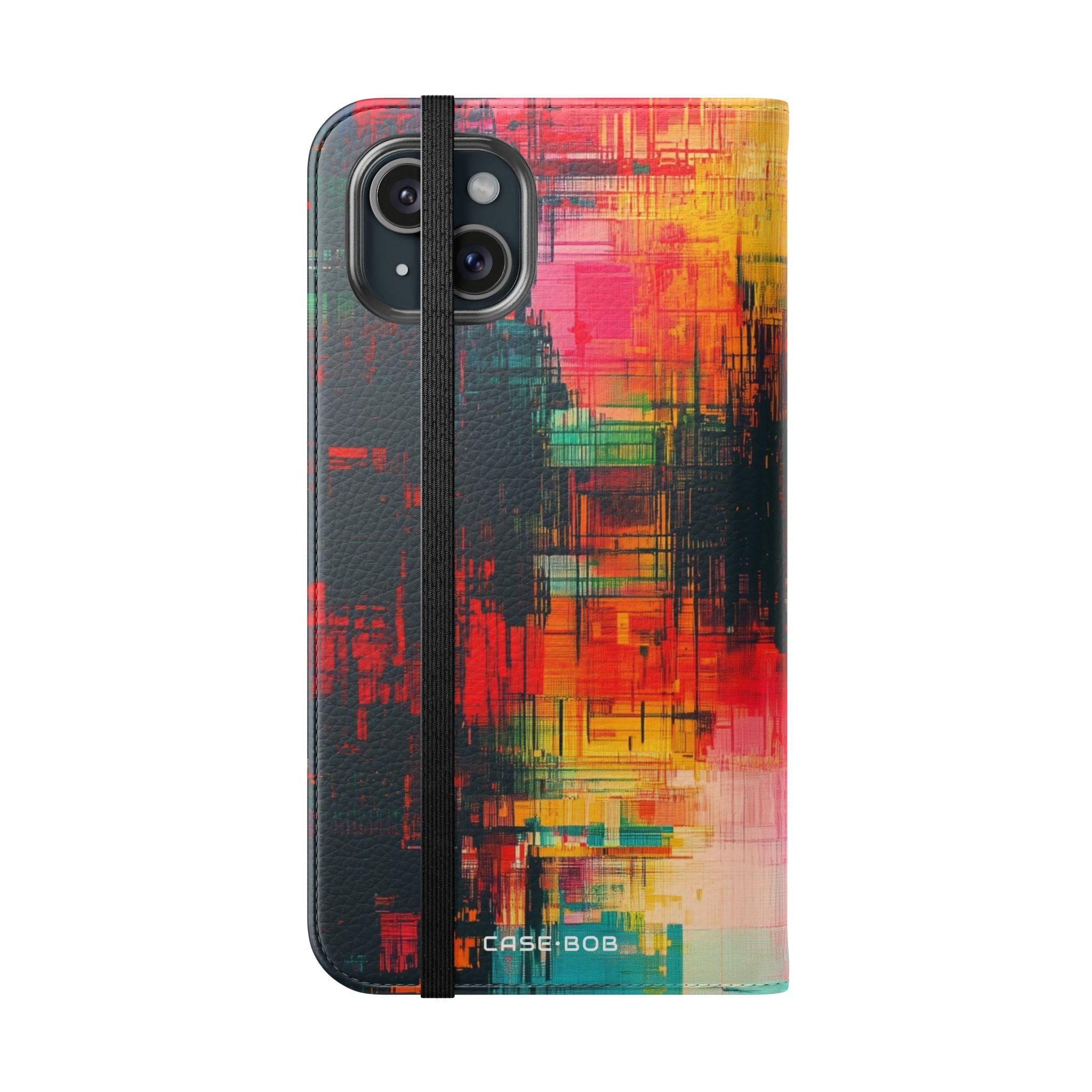 Neon Prism - iPhone 15 Plus Case - Wallet