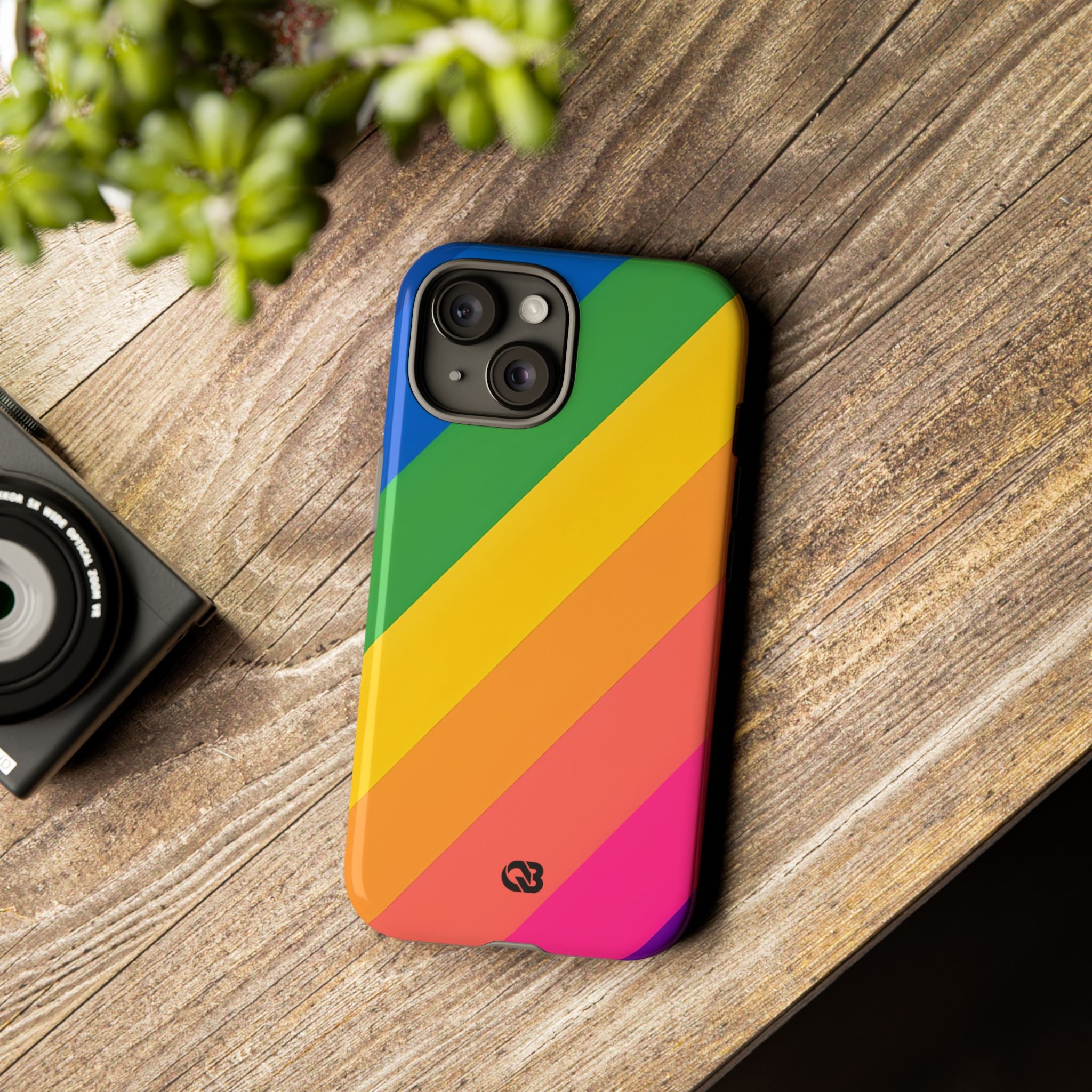Vibrant Spectrum Slope · Tough Phone Case for iPhone