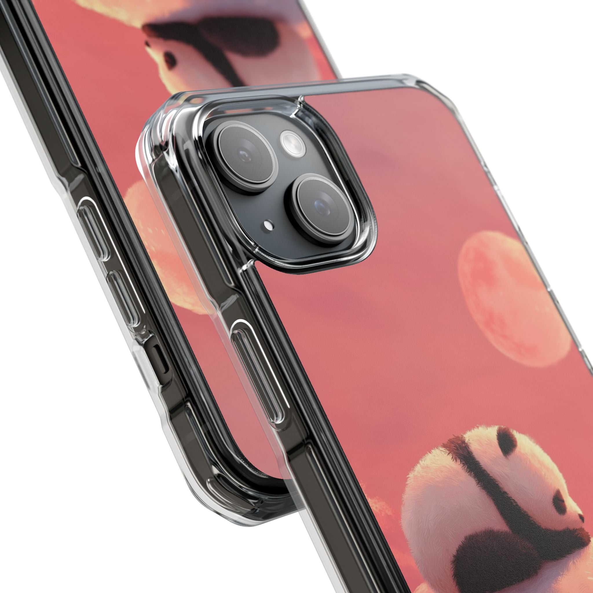 Rose Moon Panda · Impact Coque de téléphone pour iPhone · Magsafe