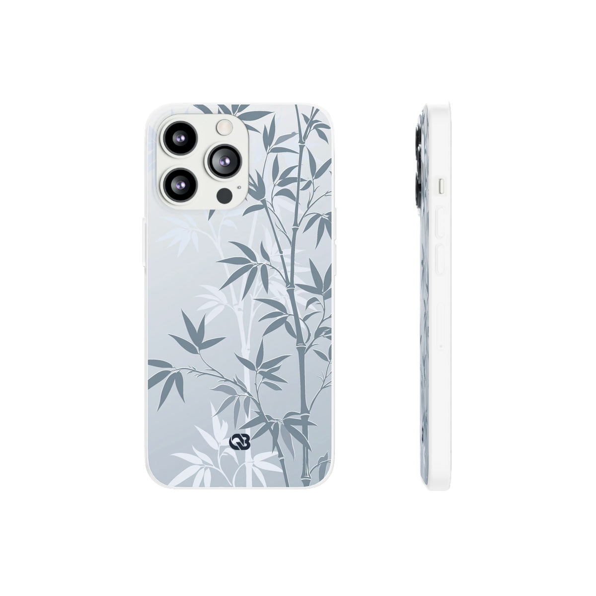 Misty Bamboo Grove · Lite Phone Case for iPhone · Blue