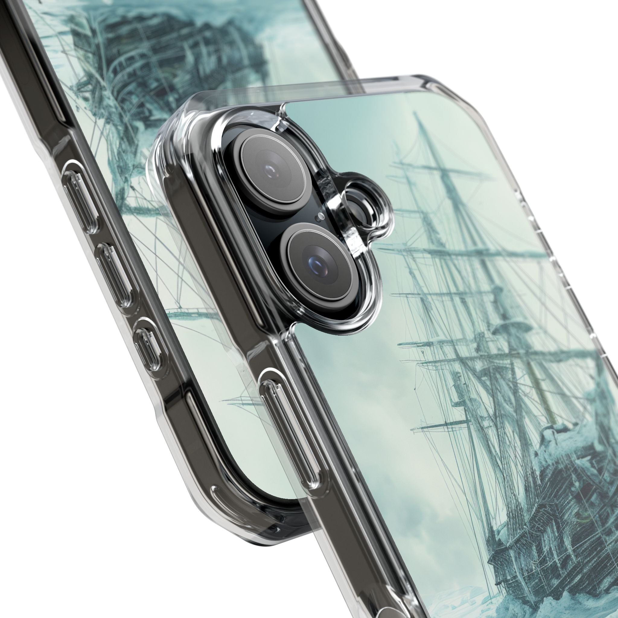 Icebound Ship iPhone 16 Case - Impact - CASE•BOB