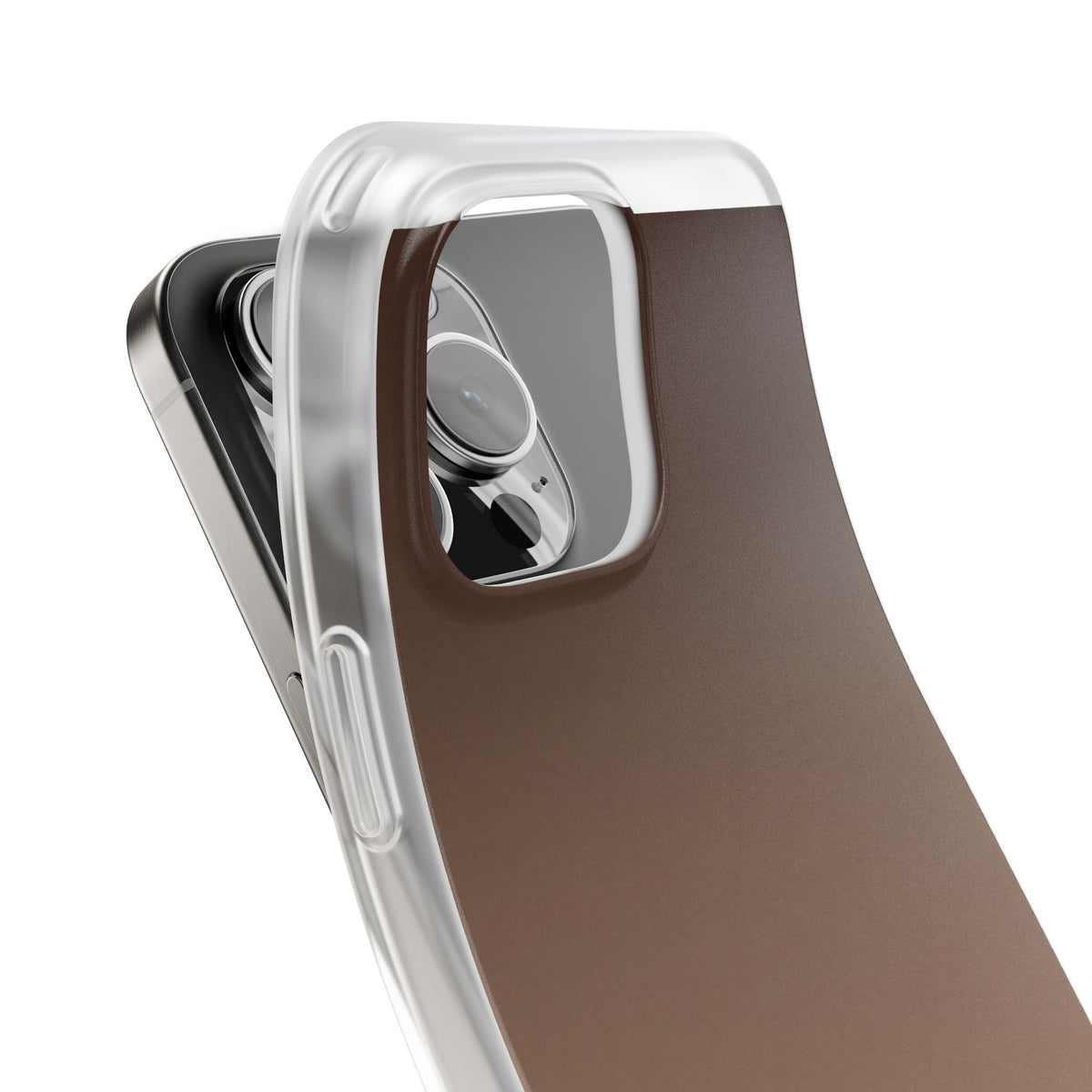 Umber Fade · Lite Phone Case for iPhone · Brown