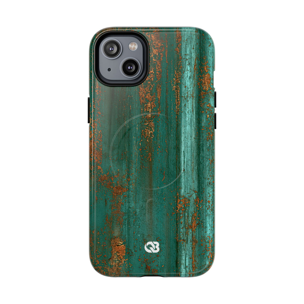 Oxidized Verdigris · Tough 2.0 Magnetic Phone Case for iPhone · Teal
