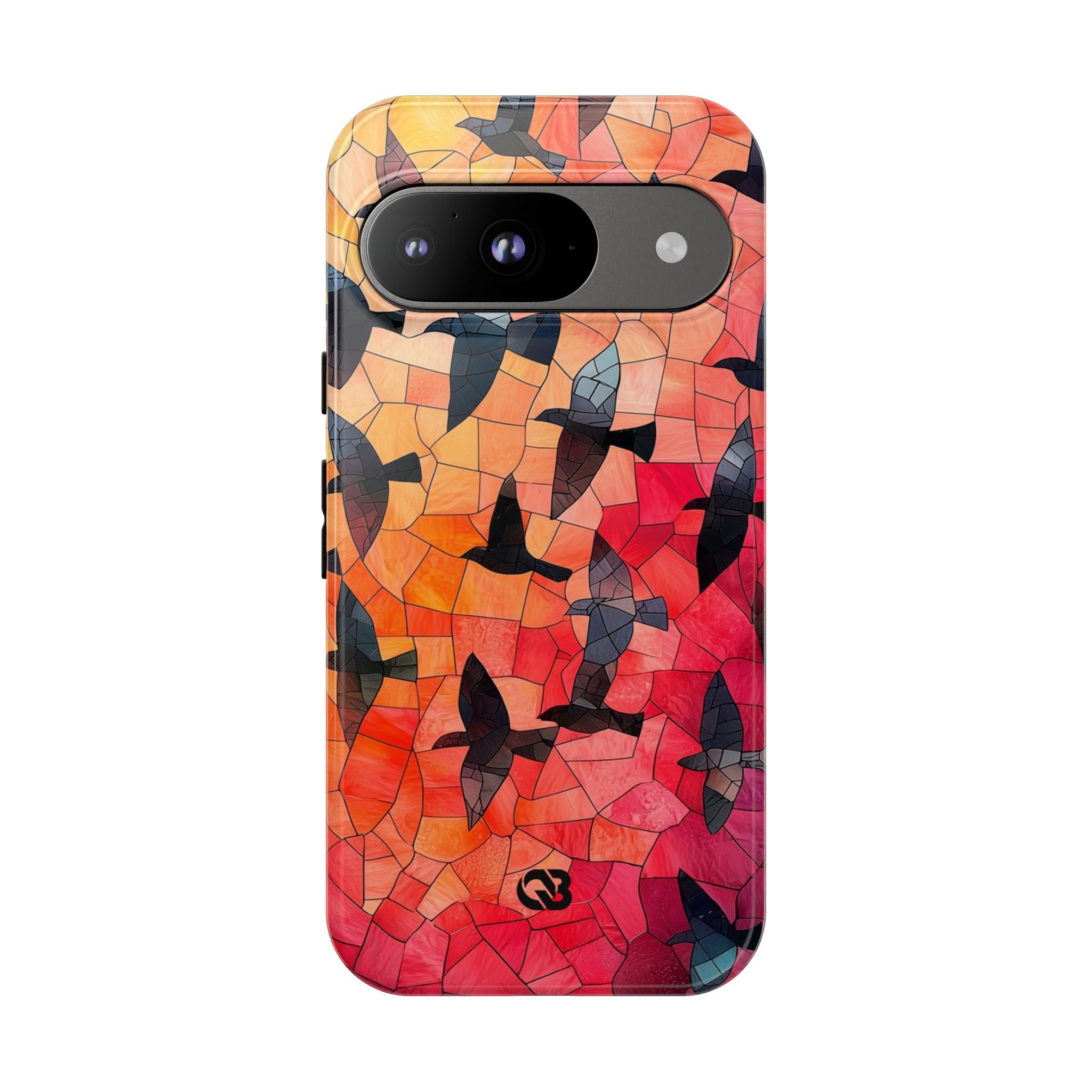 Ember Mosaic Wings · Tough Coque de téléphone pour Google Pixel