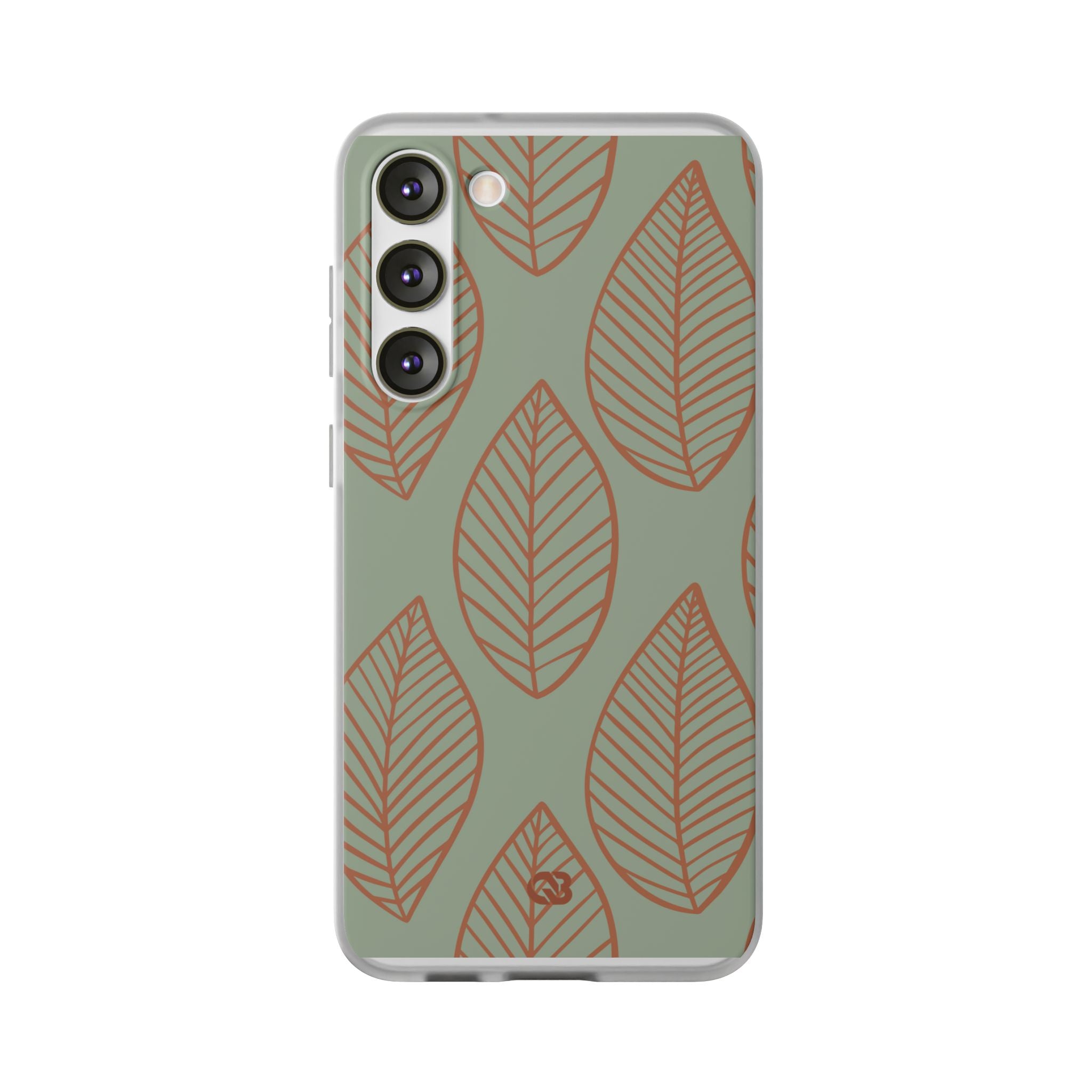 Sage Earth Leaves · Soft Phone Case for Samsung