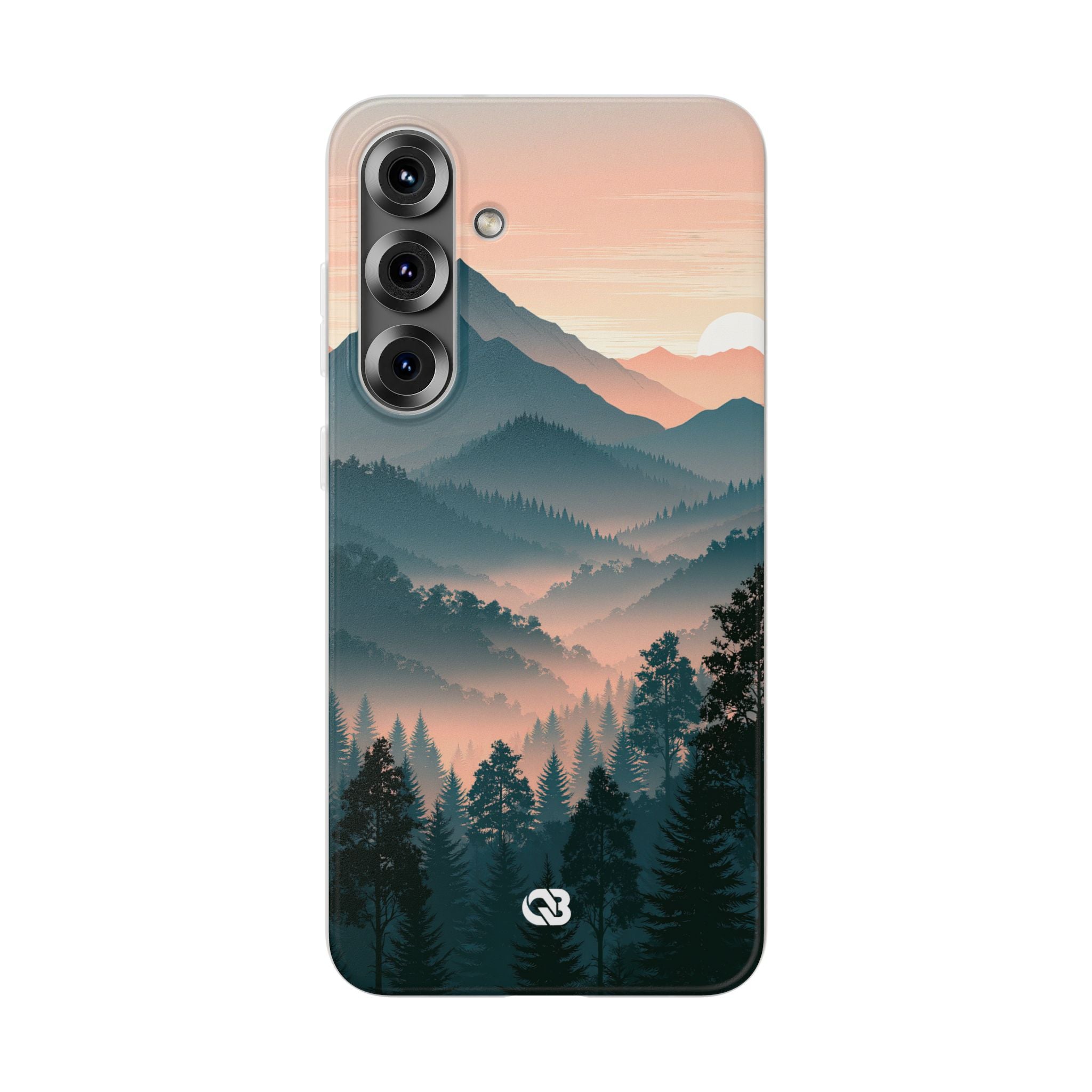Teal Lite Phone Case for Samsung - Alpine Teal Horizon