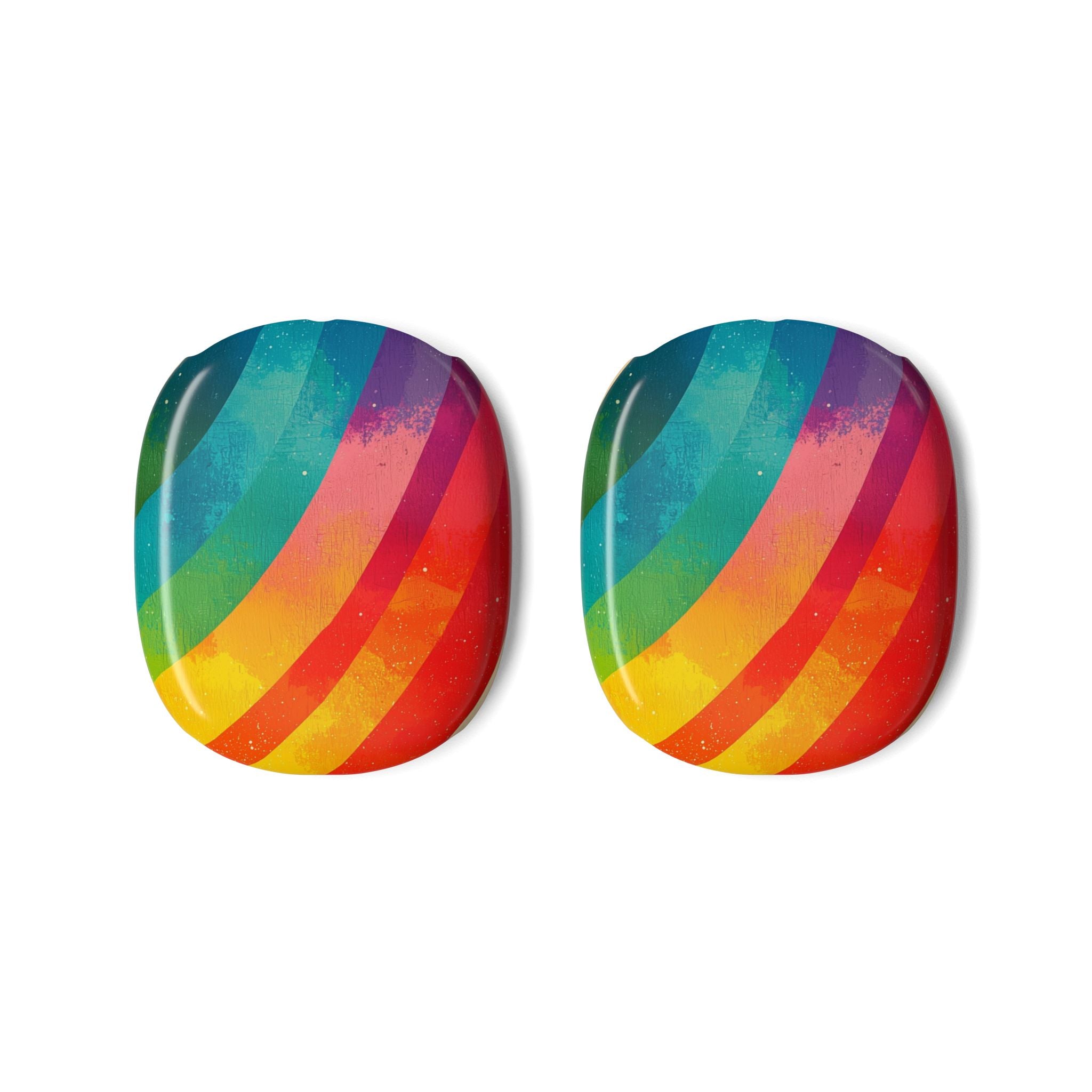 Curved Rainbow Breeze - AirPod Max Case