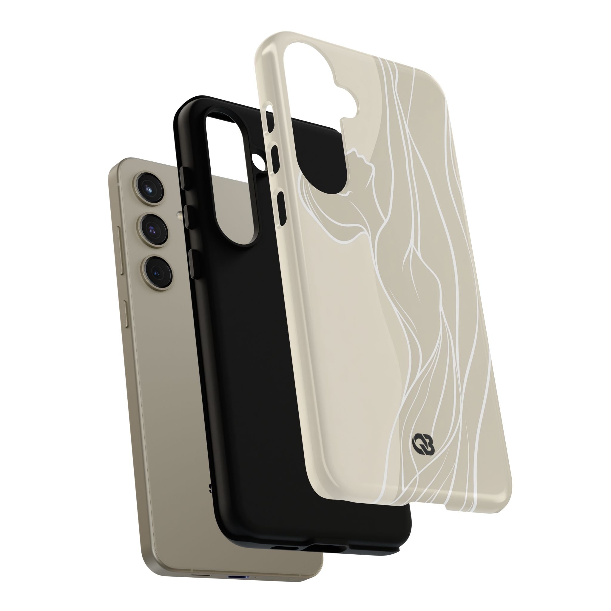 Ethereal Sand Silhouette · Tough Coque de téléphone pour Samsung