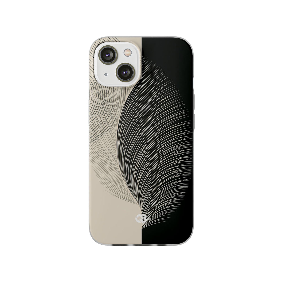 Minimal Frond Study · Lite Phone Case for iPhone · Black