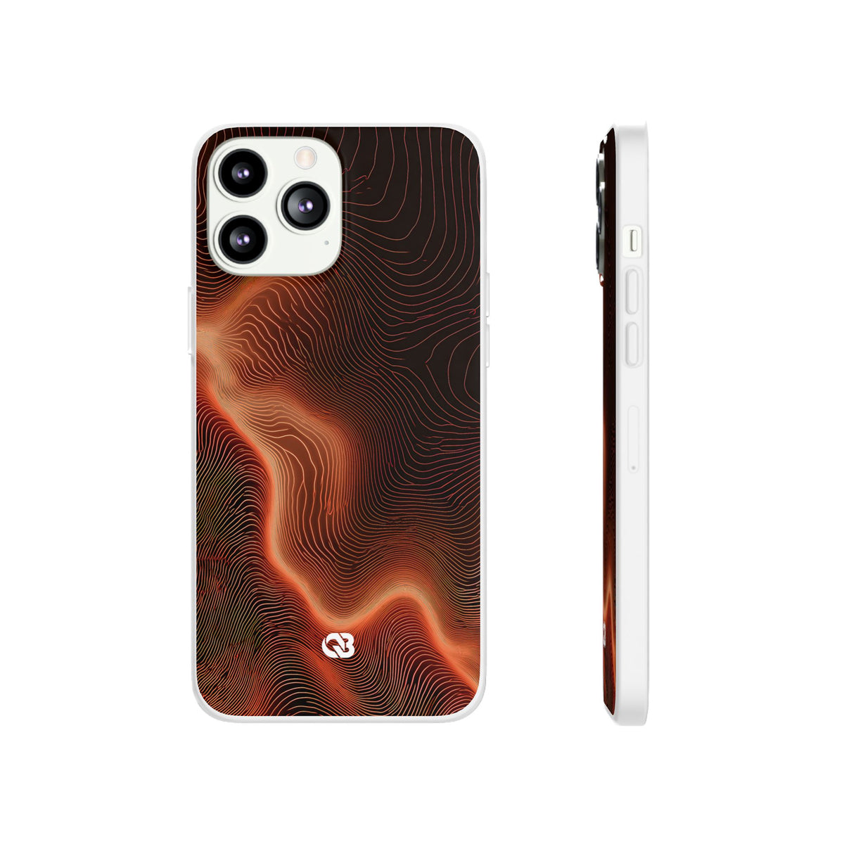 Caldera Ridge · Lite Phone Case for iPhone · Orange