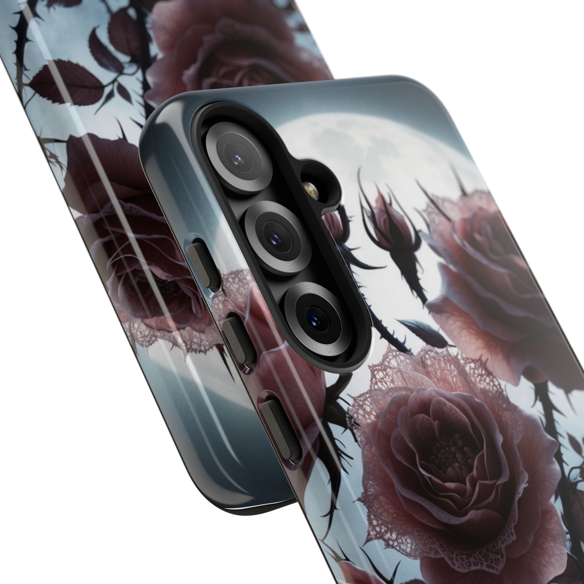 Lunar Lace Petals · Tough Handyhülle für Samsung