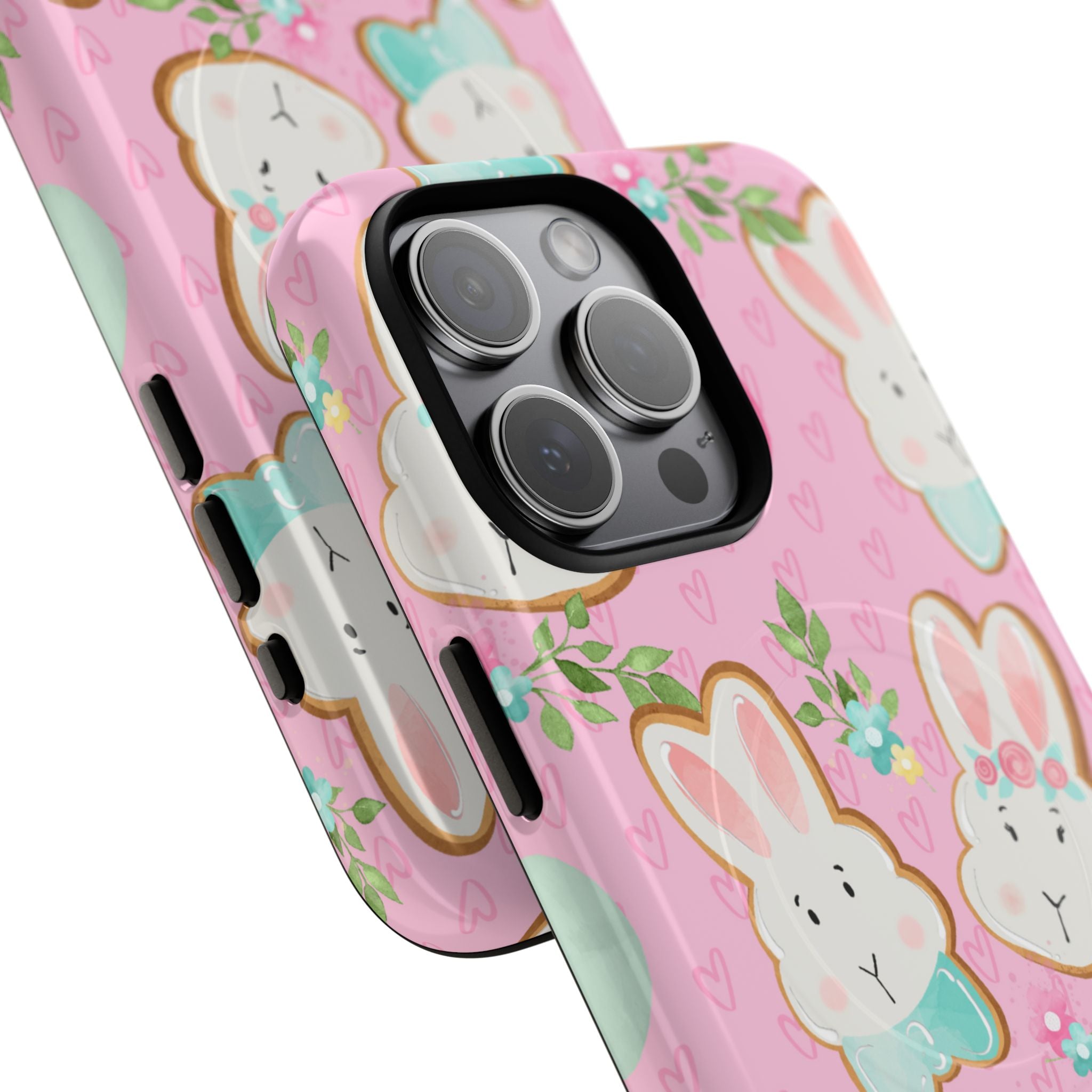 Bunny Blossom iPhone 15 Pro Max Case - Tough+
